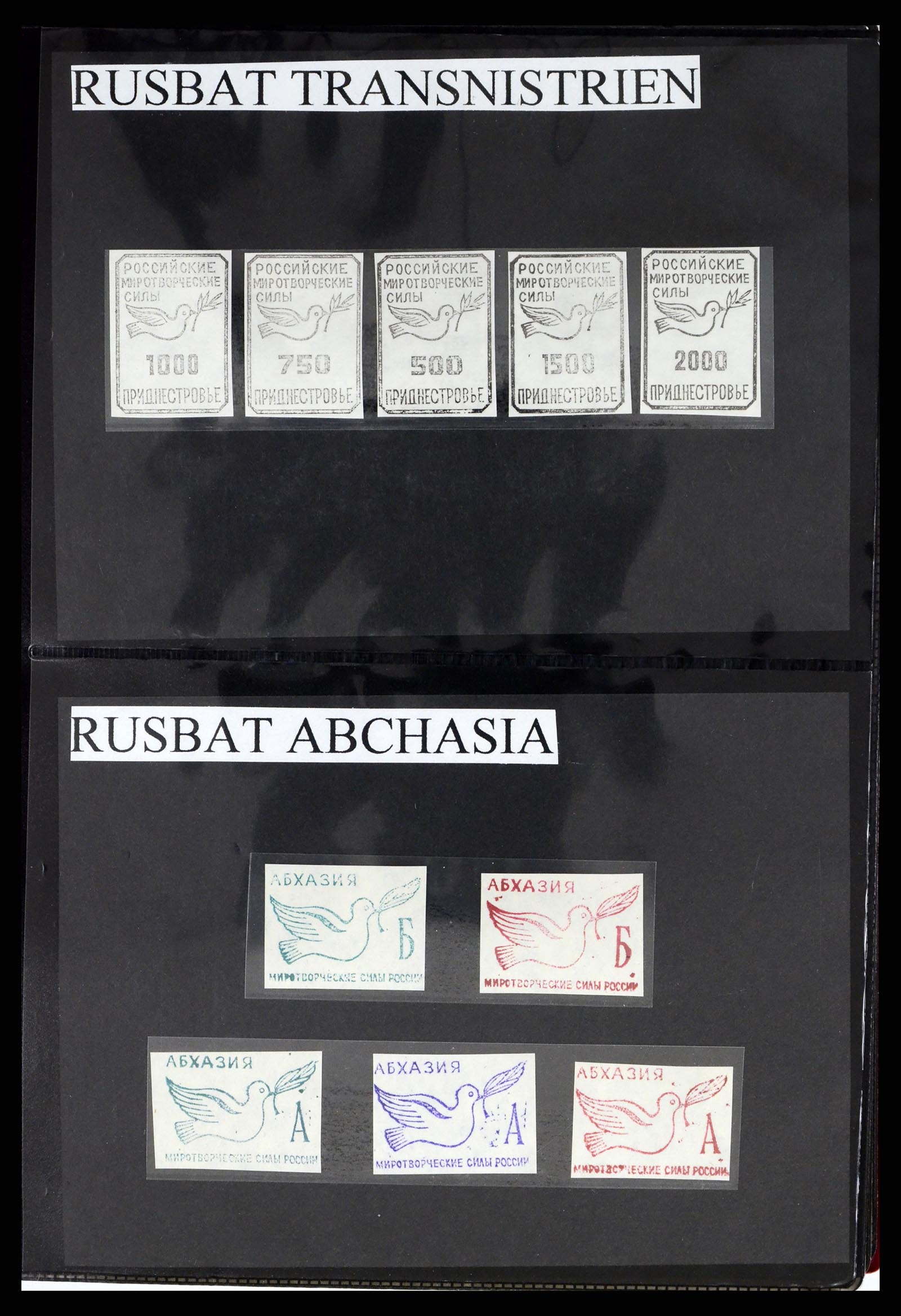 38113 0028 - Postzegelverzameling 38113 Oost Europa 1992-1996.
