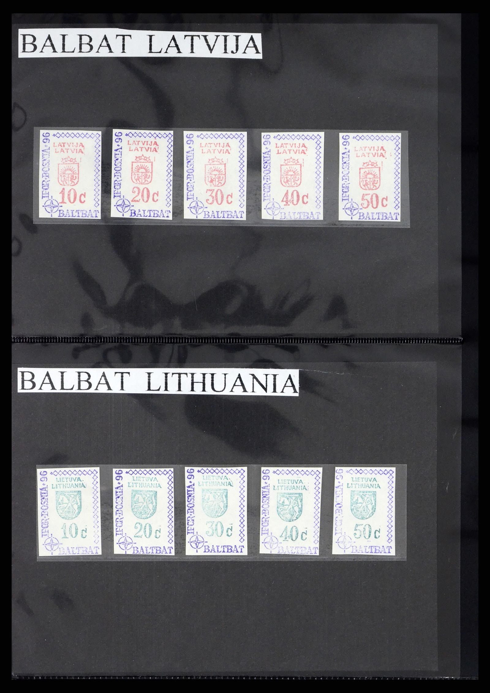 38113 0029 - Postzegelverzameling 38113 Oost Europa 1992-1996.