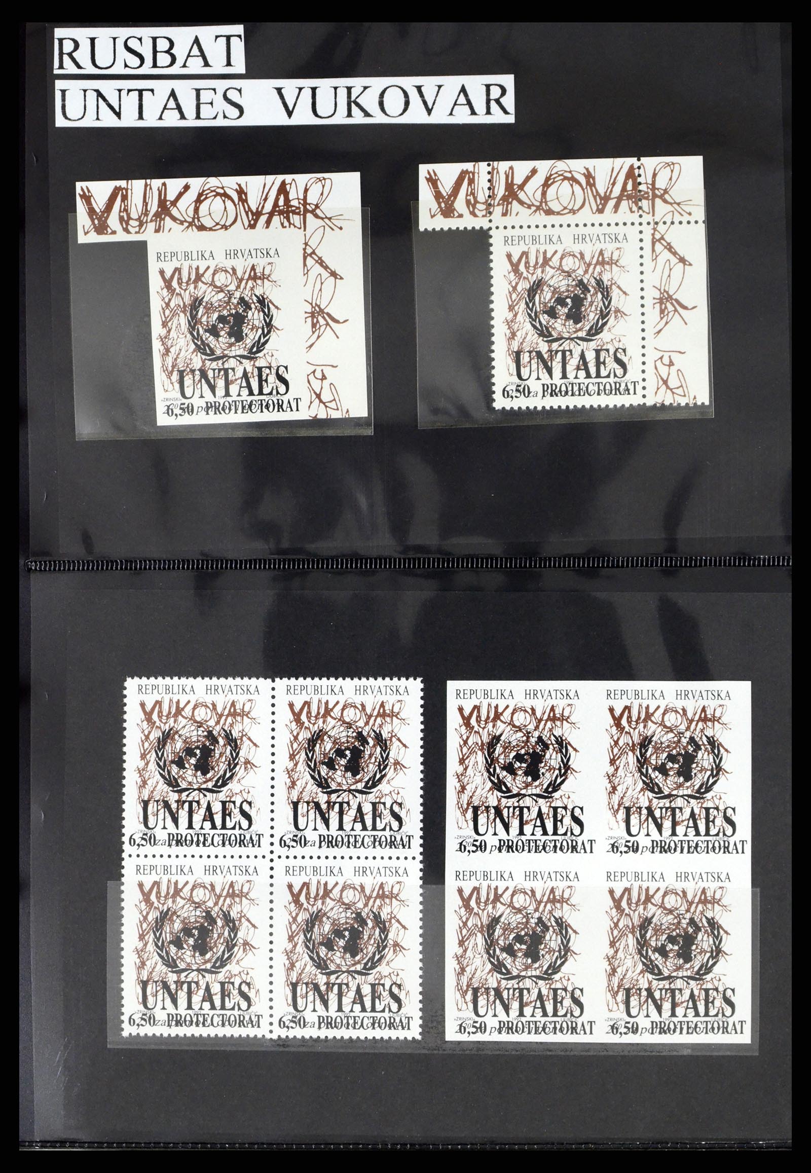 38113 0034 - Postzegelverzameling 38113 Oost Europa 1992-1996.