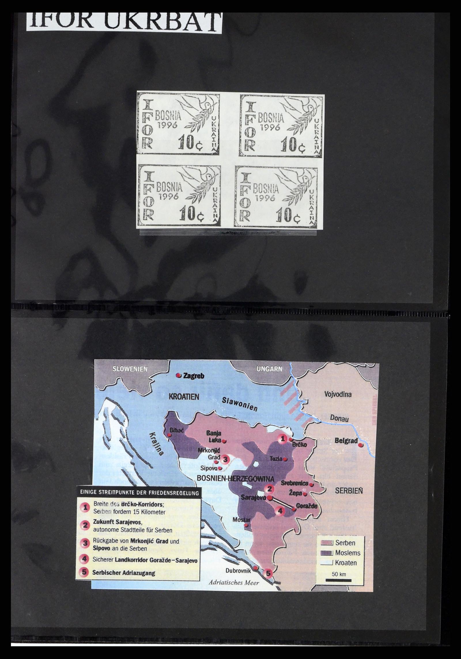 38113 0035 - Postzegelverzameling 38113 Oost Europa 1992-1996.