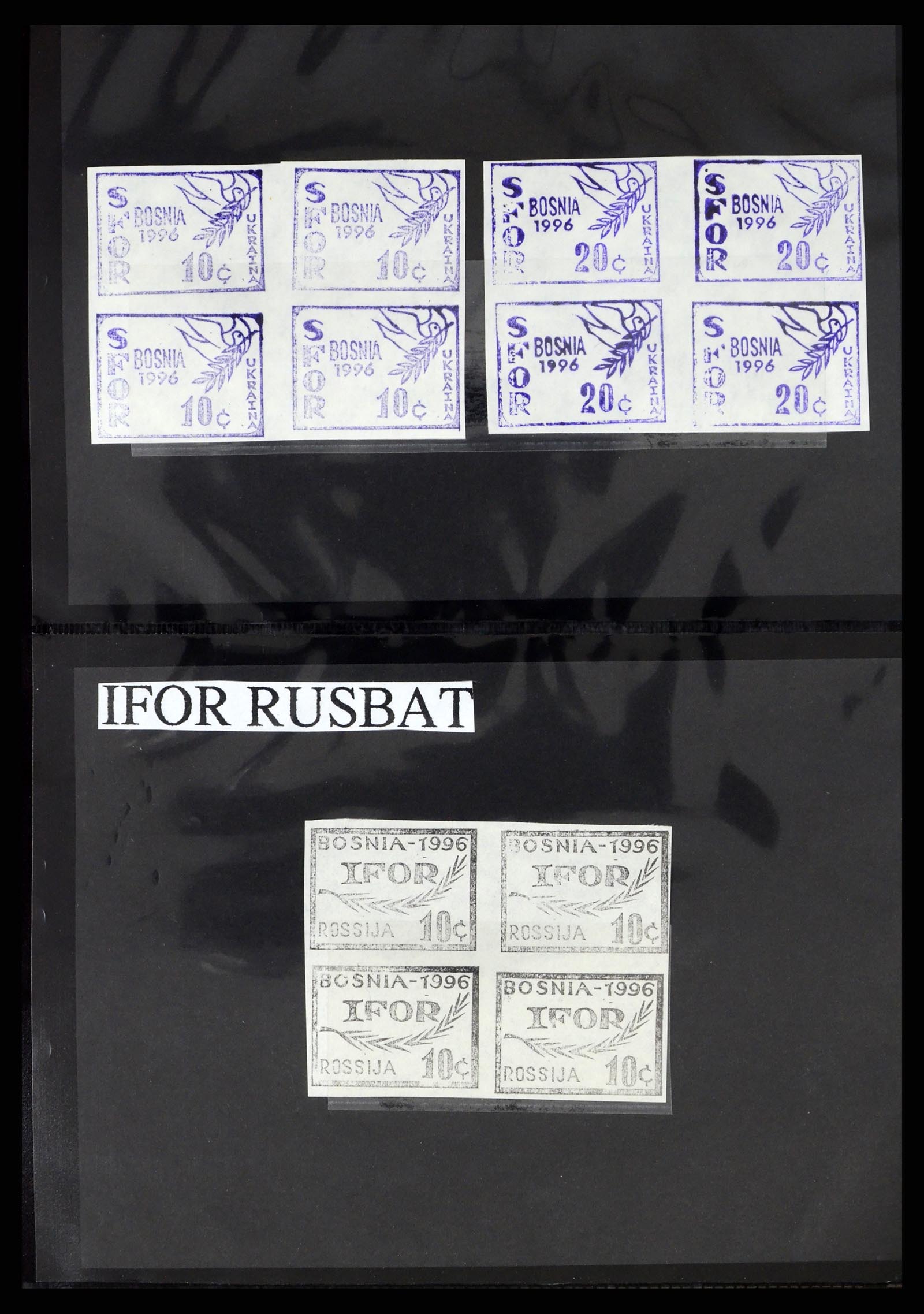 38113 0038 - Postzegelverzameling 38113 Oost Europa 1992-1996.