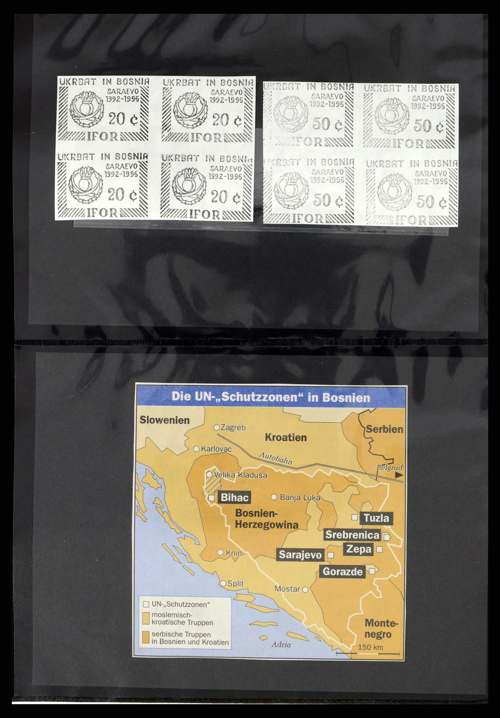 38113 0042 - Postzegelverzameling 38113 Oost Europa 1992-1996.