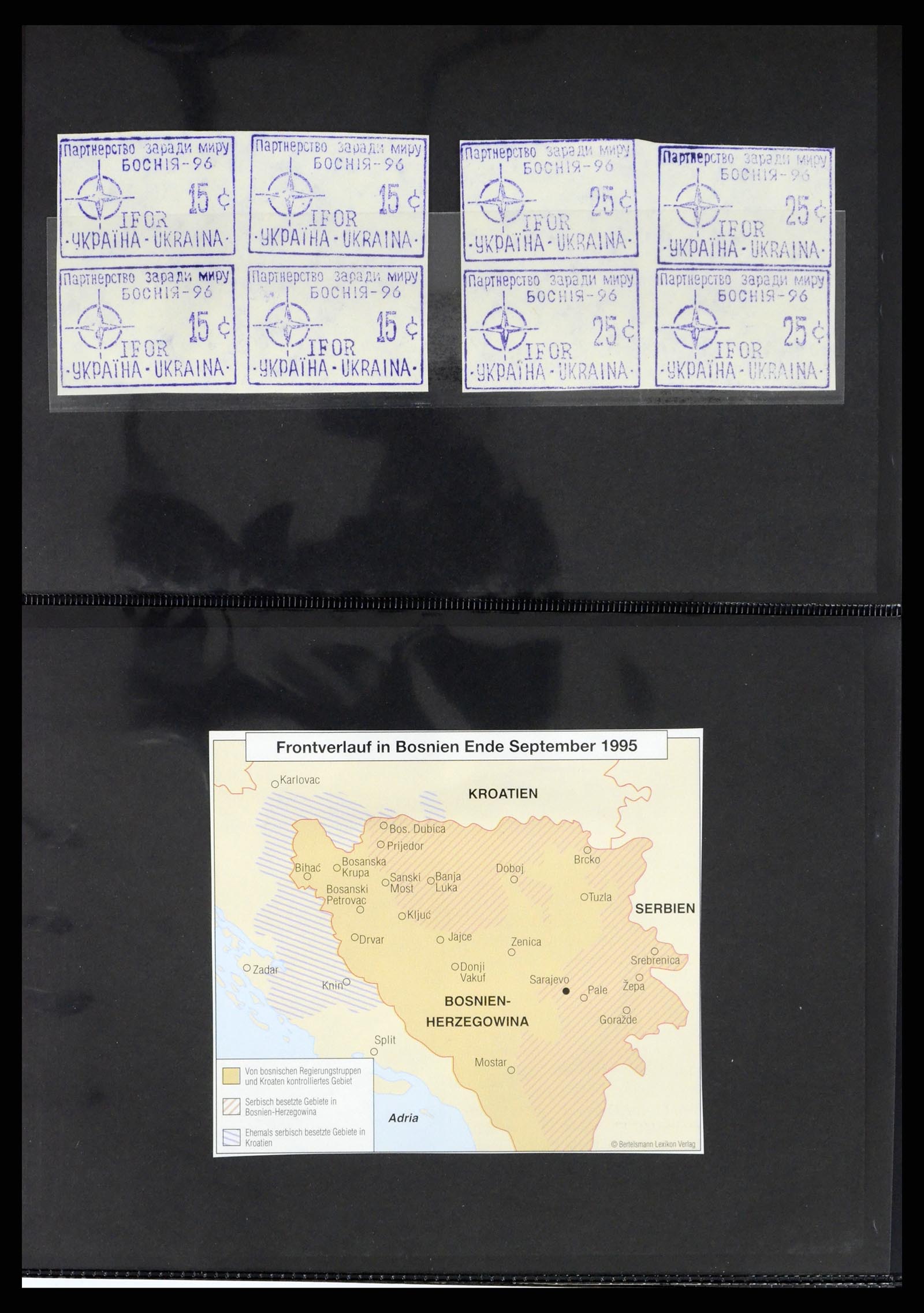38113 0053 - Postzegelverzameling 38113 Oost Europa 1992-1996.