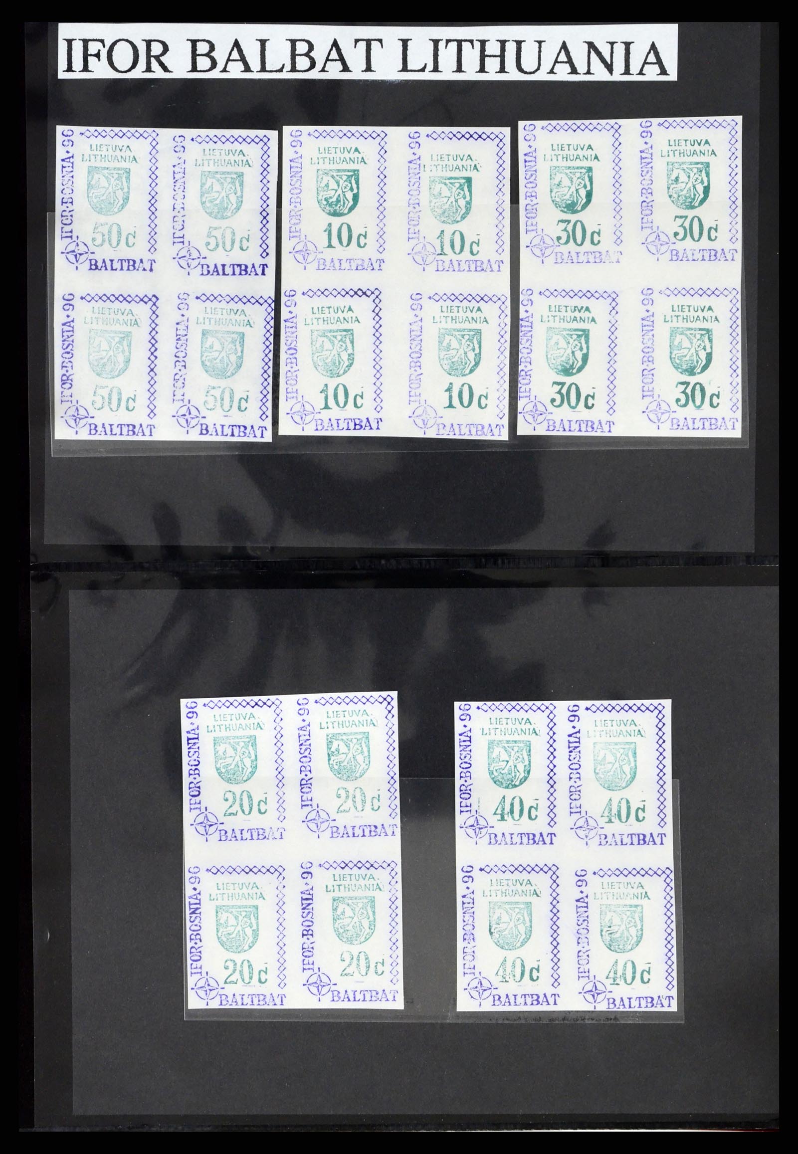 38113 0054 - Postzegelverzameling 38113 Oost Europa 1992-1996.
