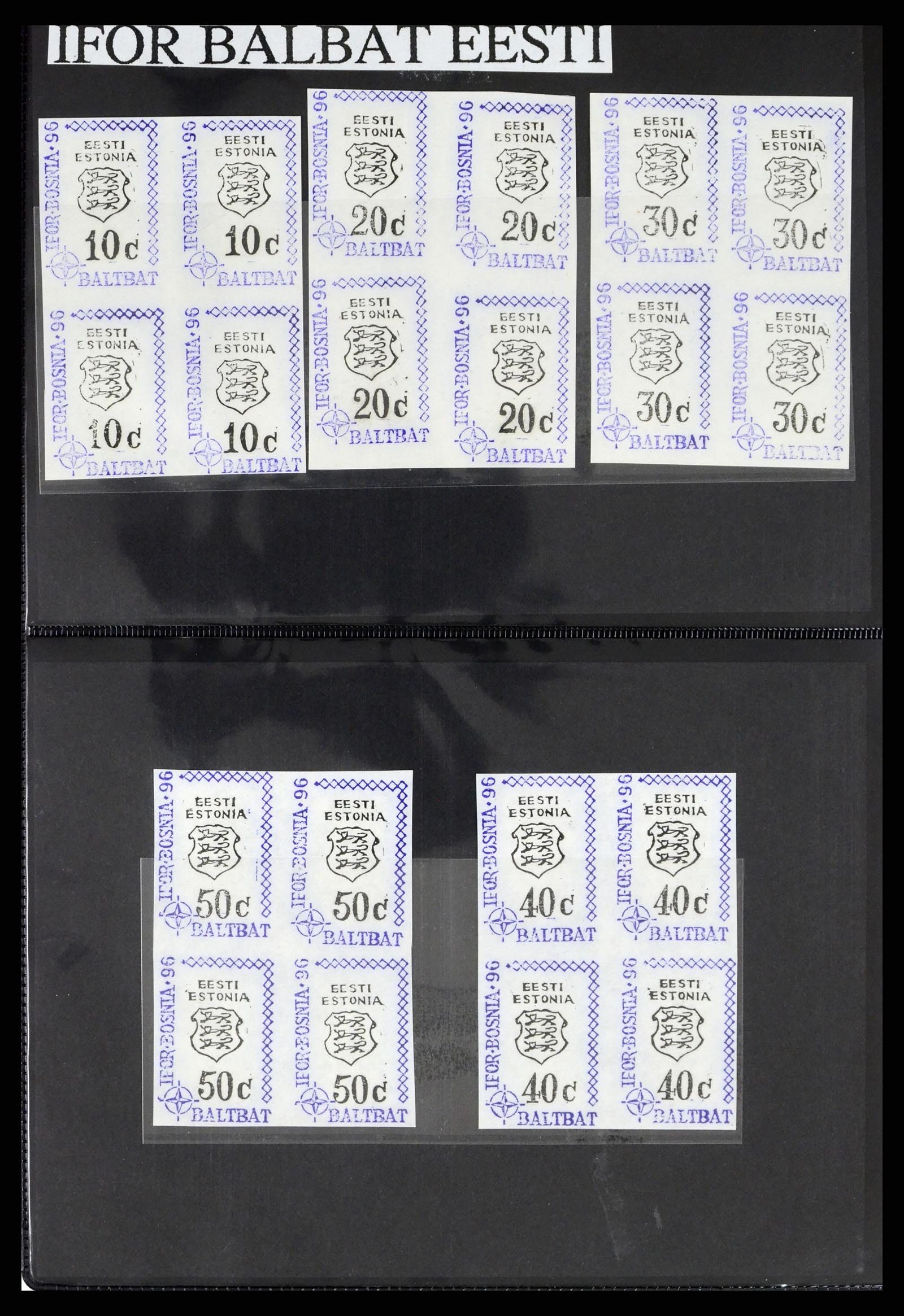 38113 0055 - Postzegelverzameling 38113 Oost Europa 1992-1996.