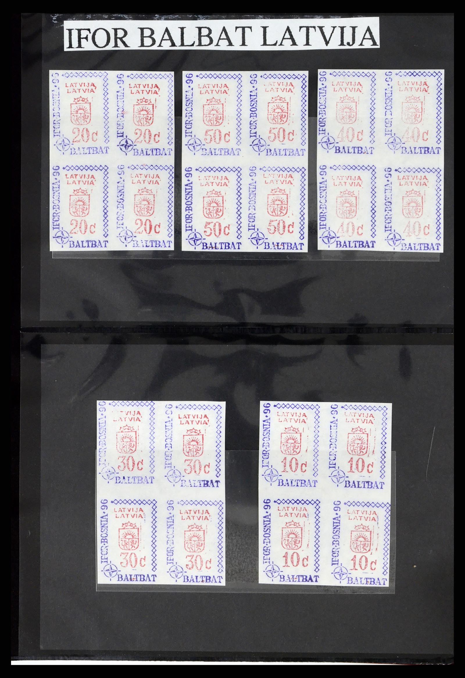 38113 0056 - Postzegelverzameling 38113 Oost Europa 1992-1996.