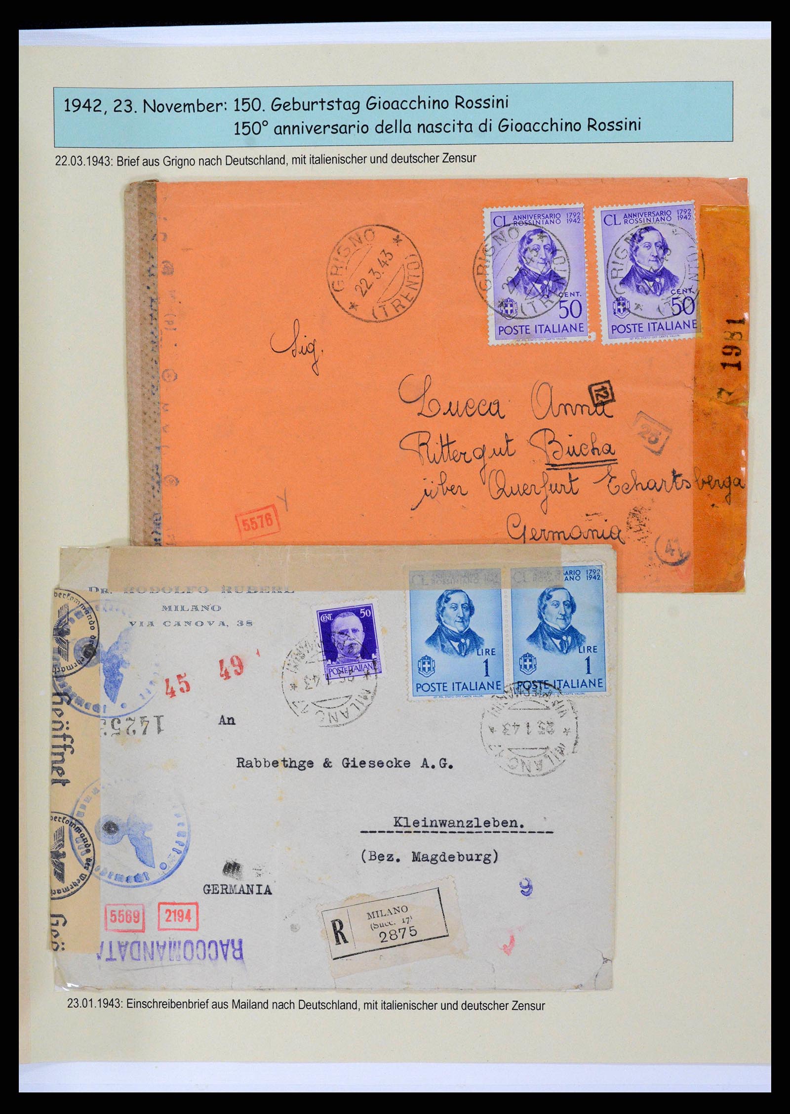 38115 0170 - Stamp collection 38115 Italy 1910-1942.