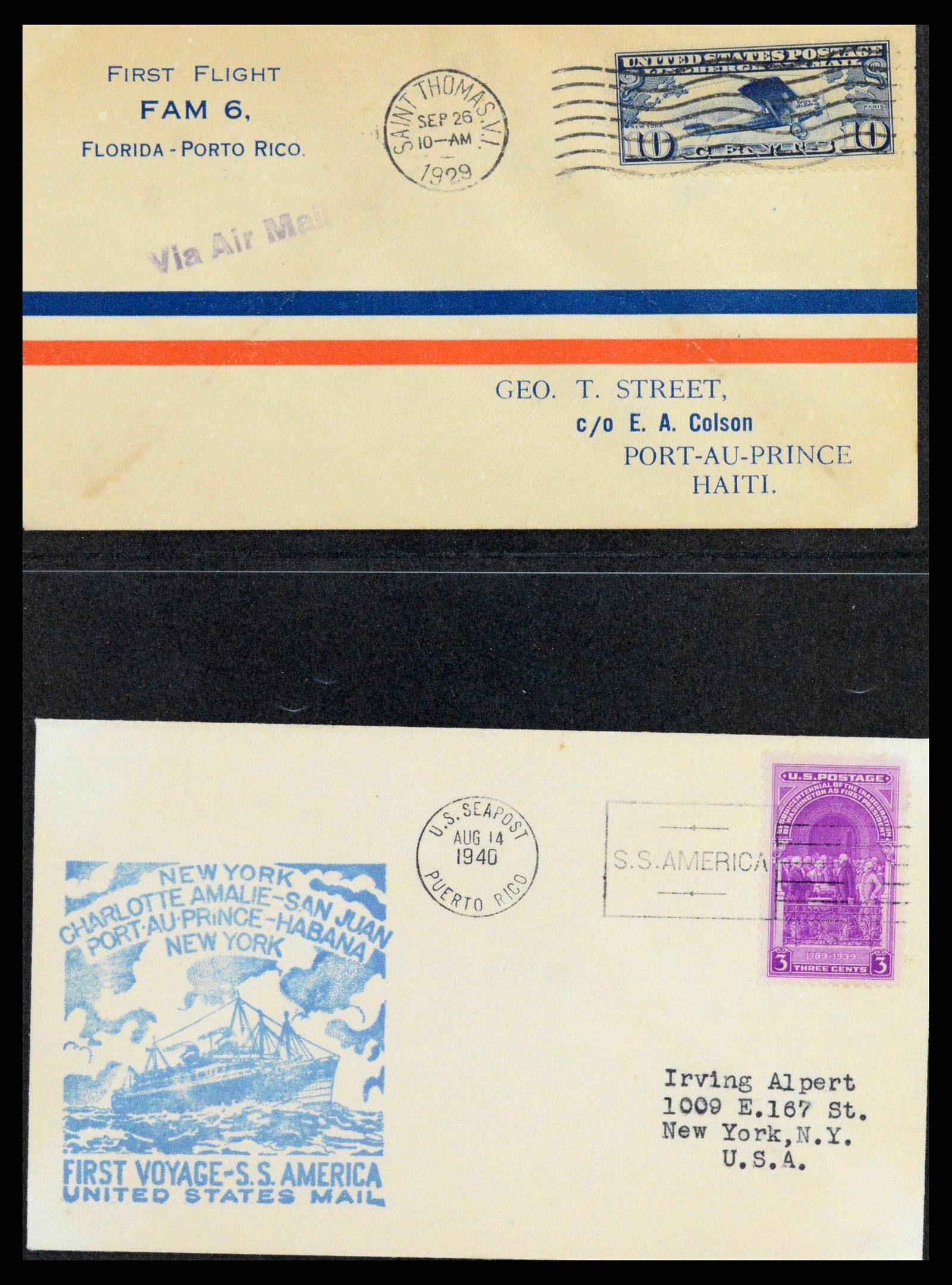 38116 0023 - Postzegelverzameling 38116 Deens West Indië.