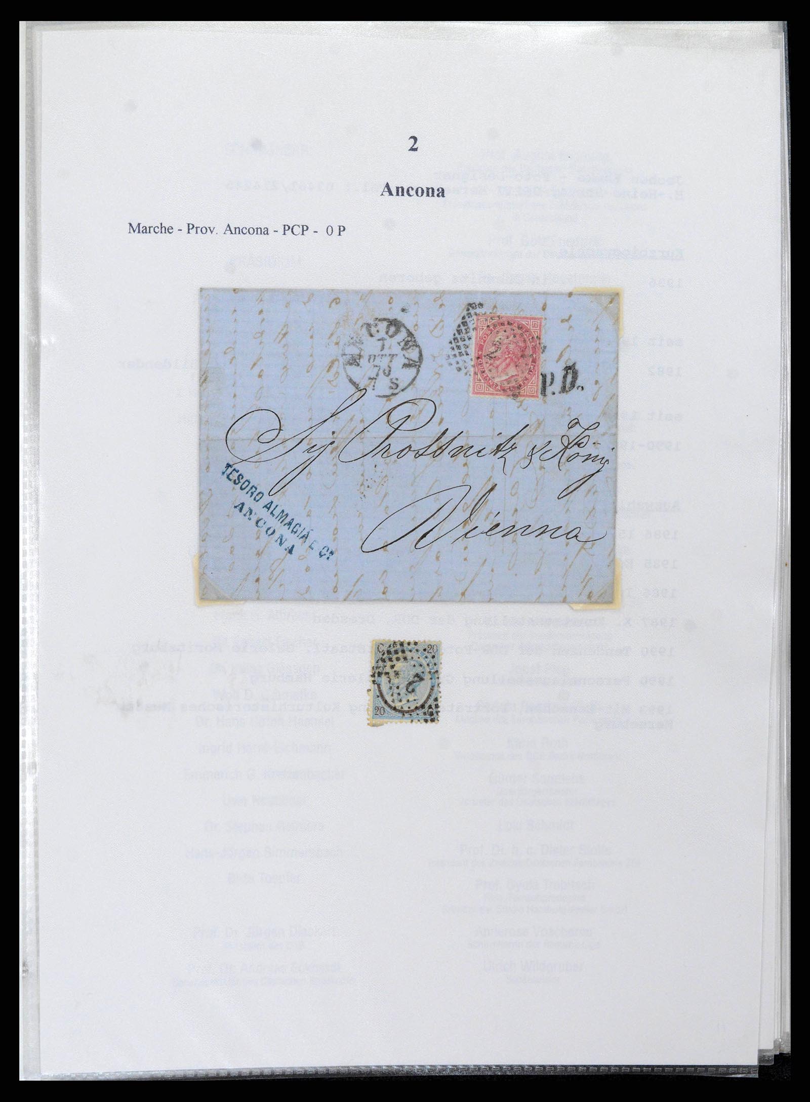 38118 0003 - Postzegelverzameling 38118 Italië nummer stempels 1866-1890.