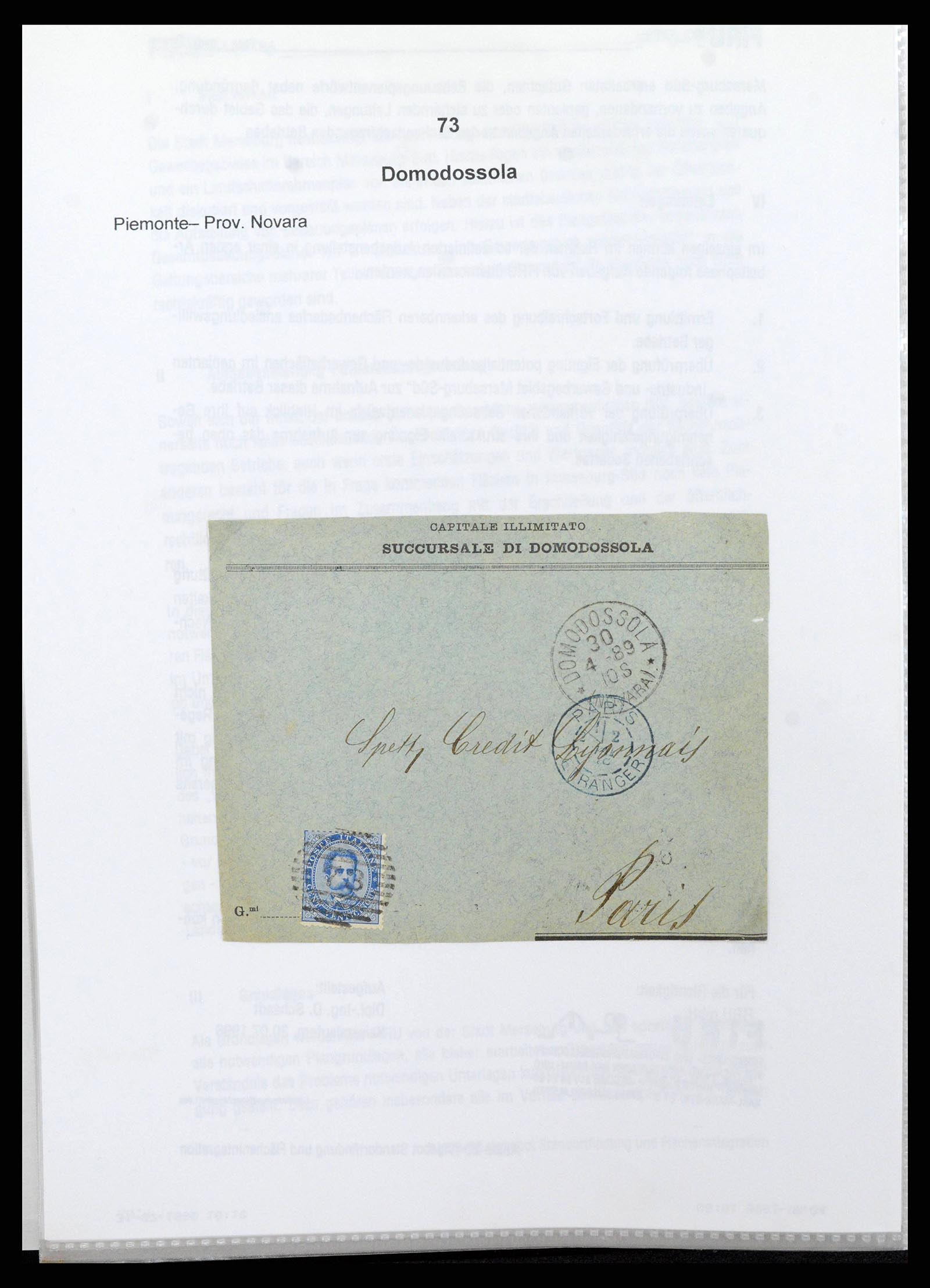38118 0072 - Postzegelverzameling 38118 Italië nummer stempels 1866-1890.