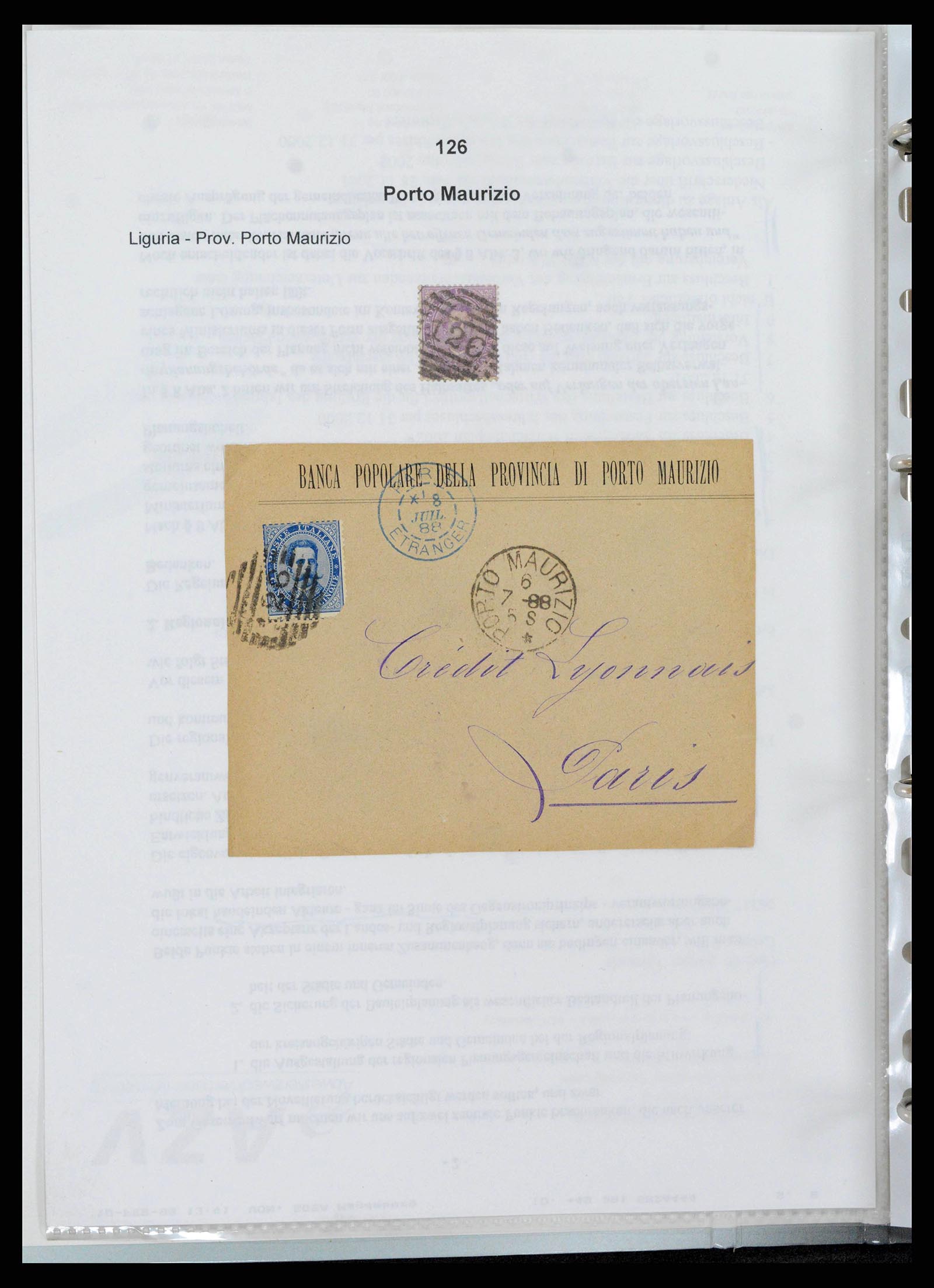 38118 0099 - Postzegelverzameling 38118 Italië nummer stempels 1866-1890.