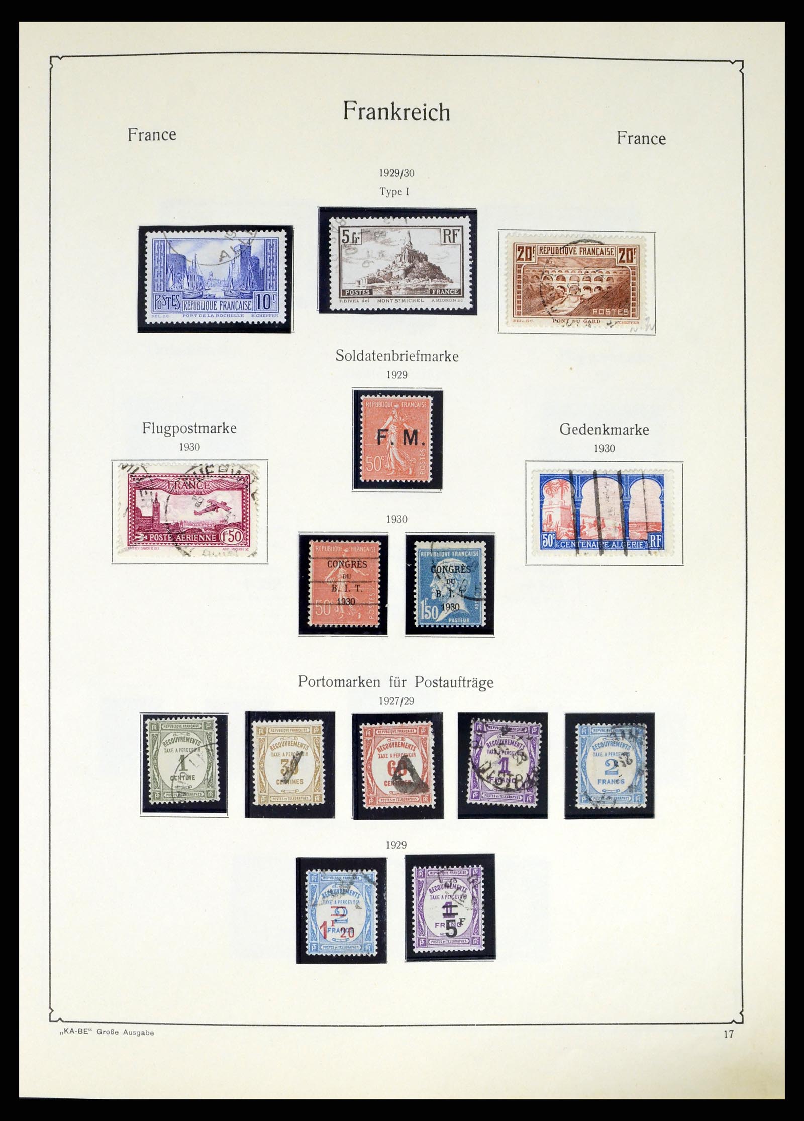 38120 0024 - Stamp collection 38120 France 1849-1991.