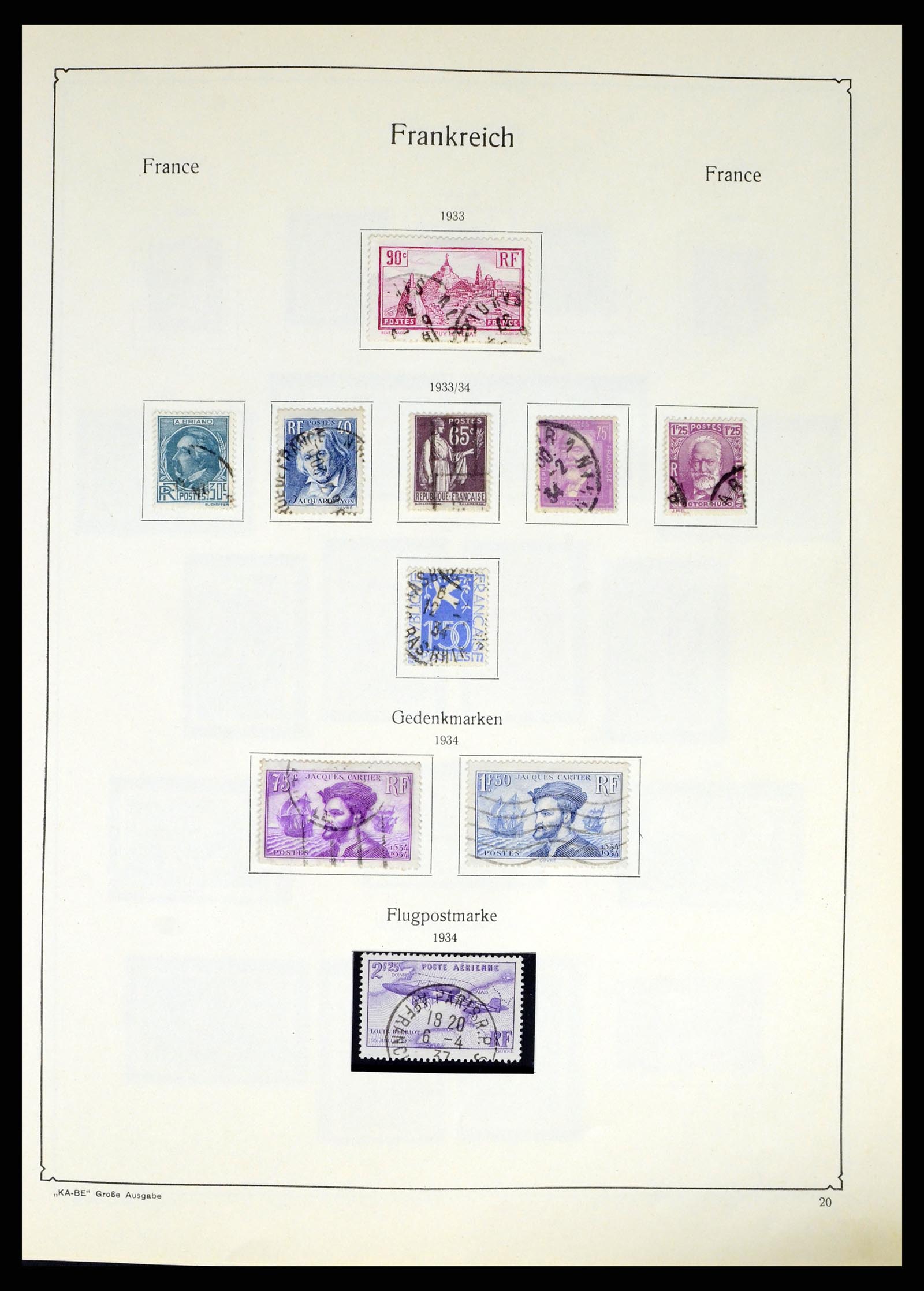 38120 0027 - Stamp collection 38120 France 1849-1991.