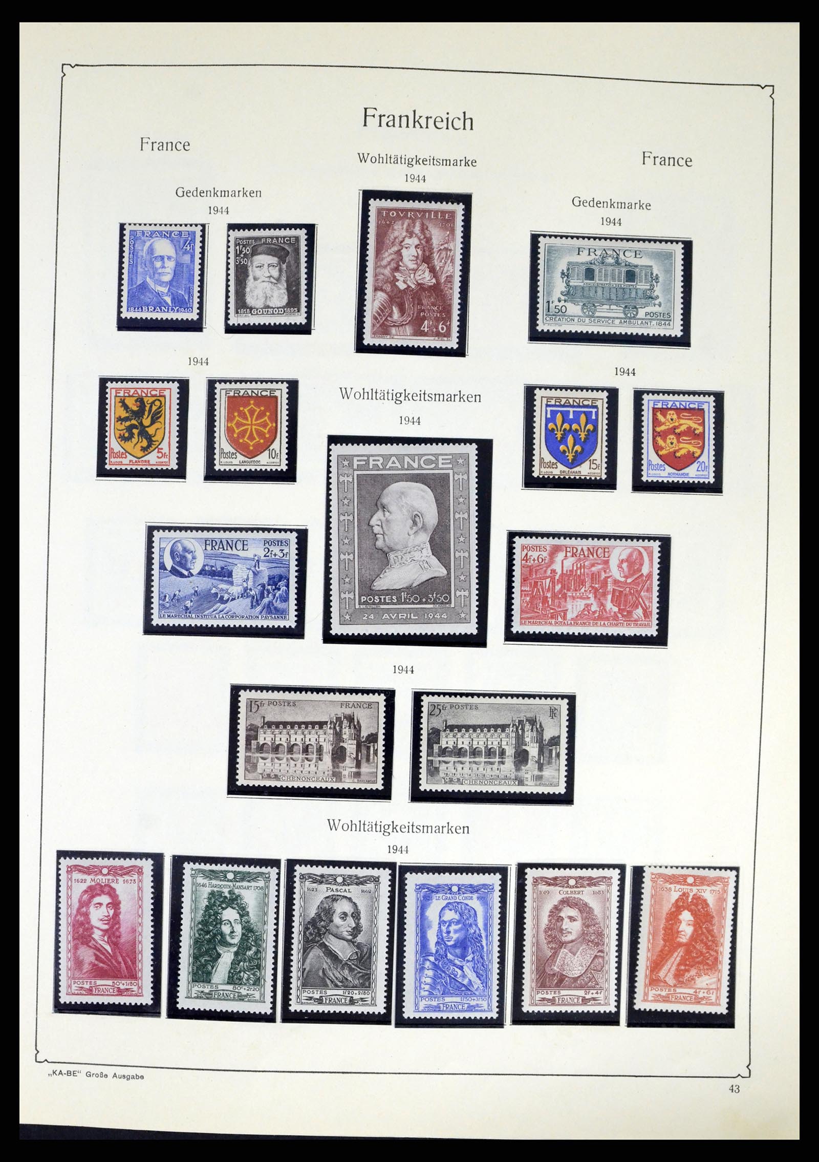 38120 0051 - Stamp collection 38120 France 1849-1991.