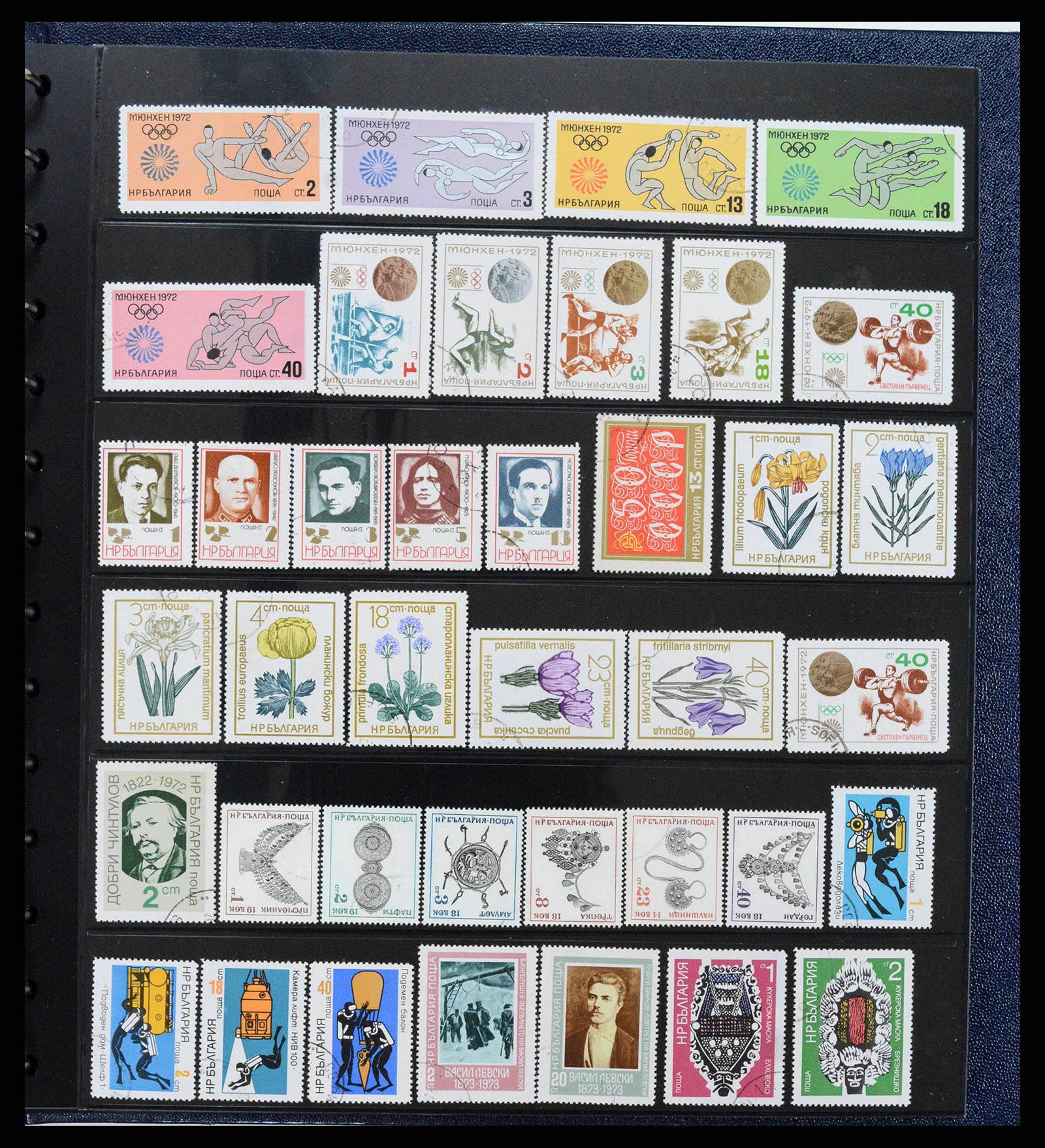 38122 0054 - Postzegelverzameling 38122 Bulgarije 1879-1980.