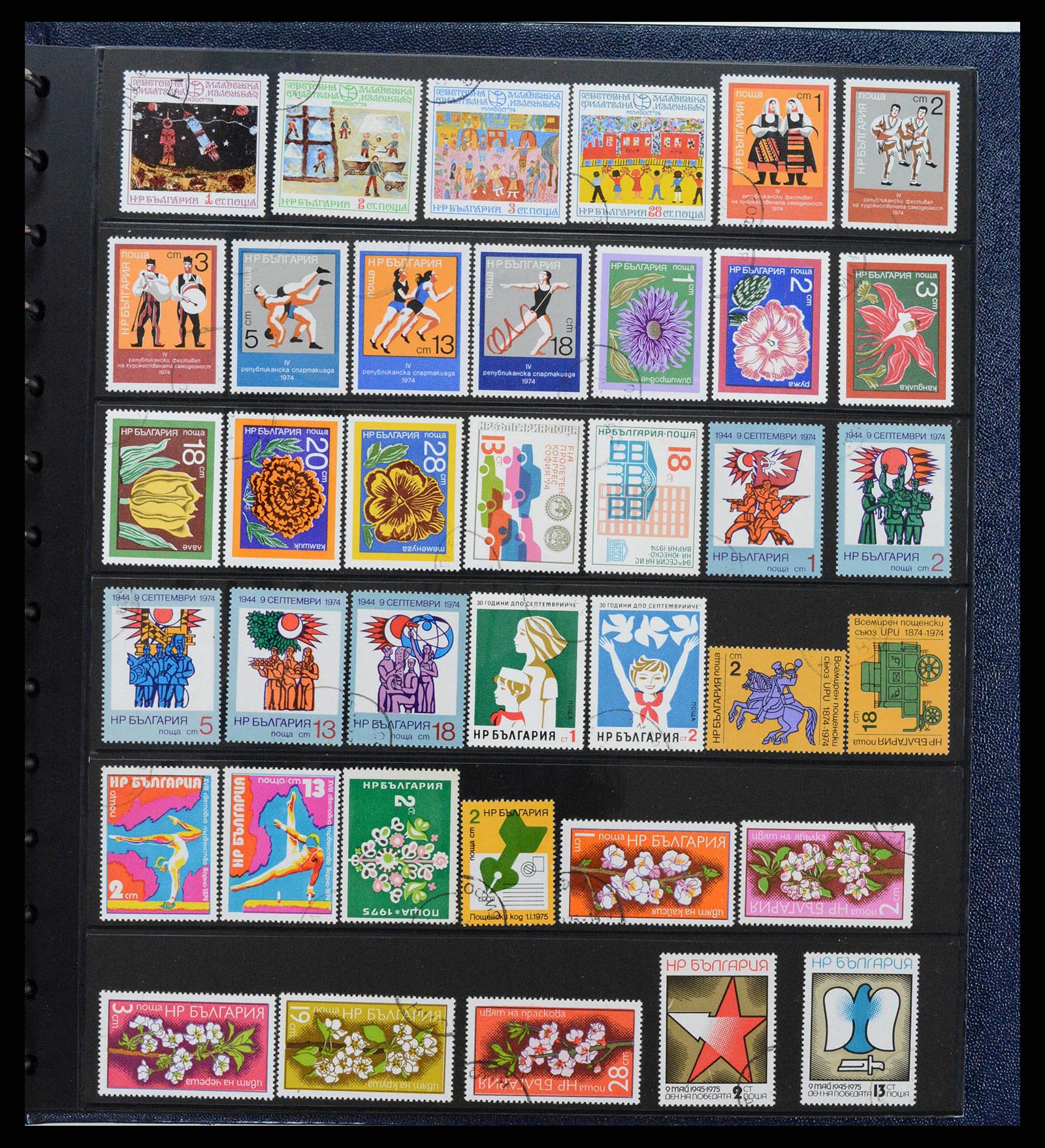 38122 0058 - Postzegelverzameling 38122 Bulgarije 1879-1980.