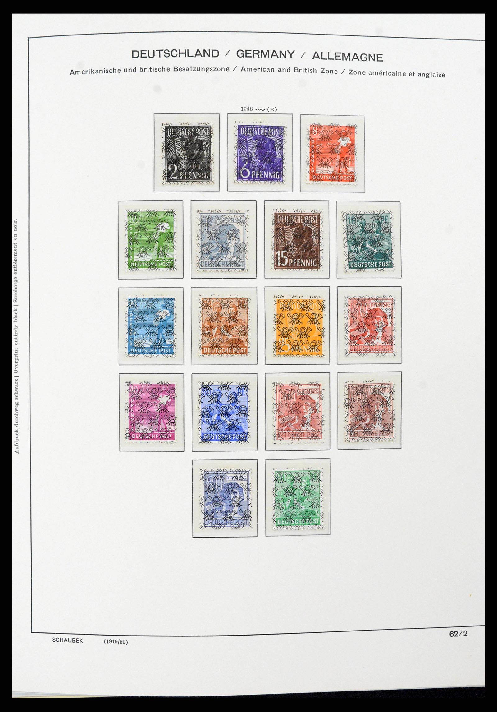 38125 0007 - Postzegelverzameling 38125 Duitsland 1945-1974.