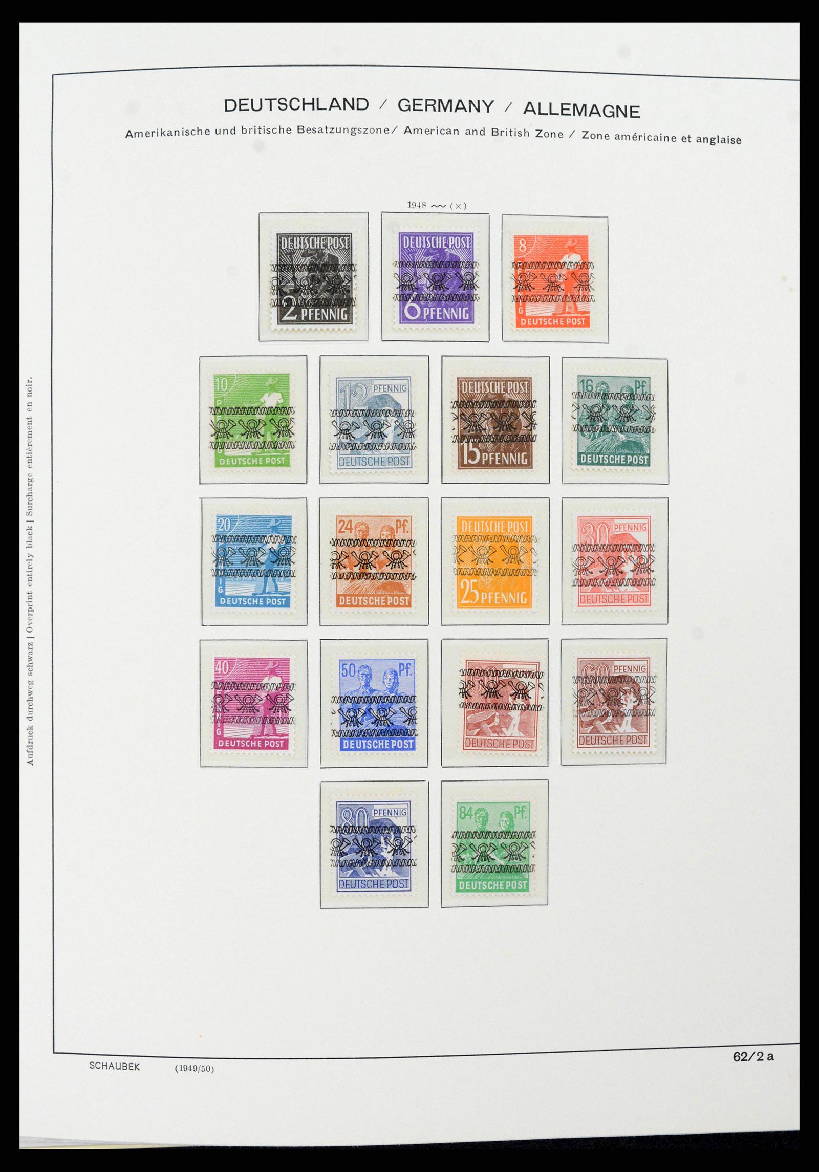 38125 0008 - Postzegelverzameling 38125 Duitsland 1945-1974.