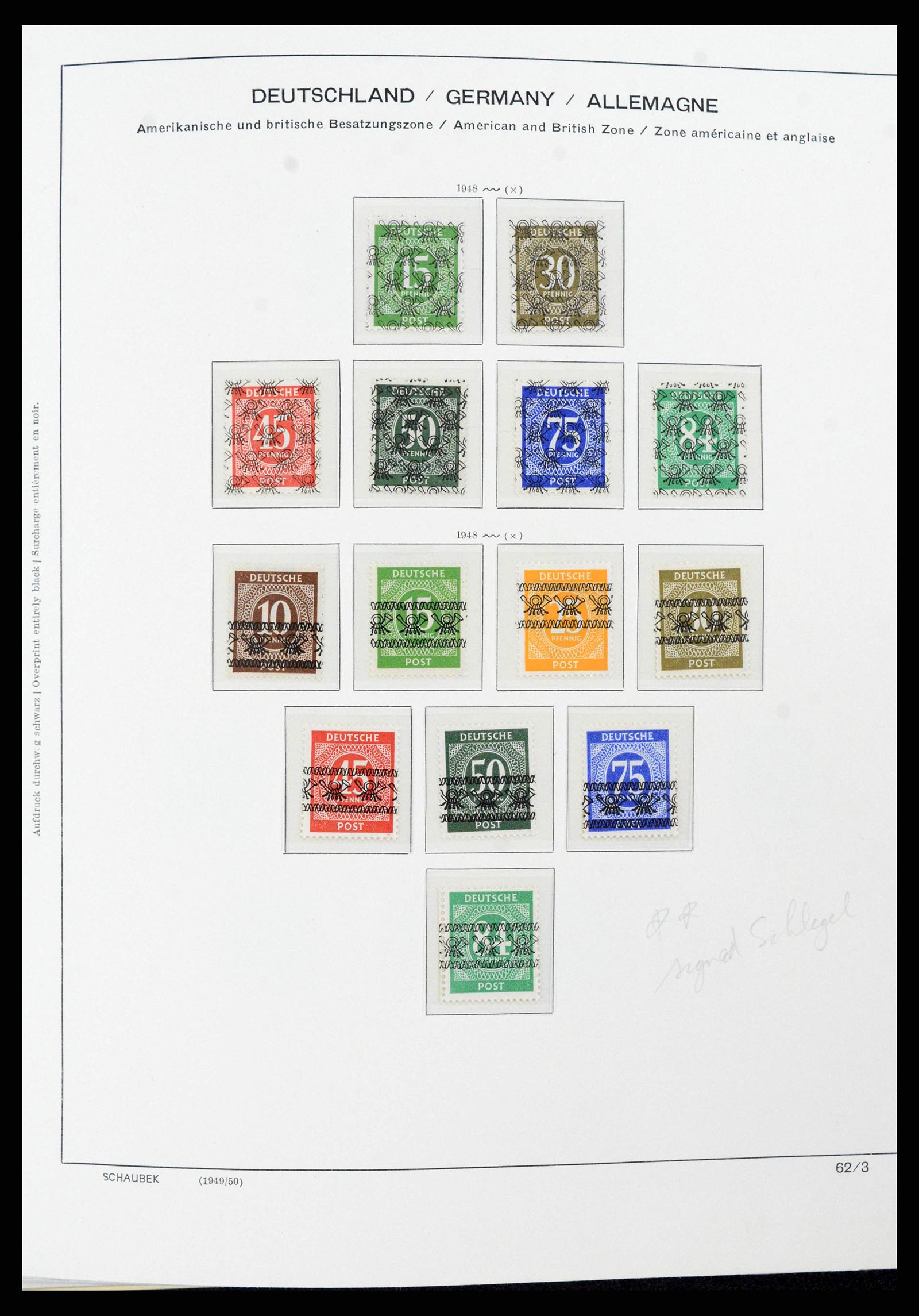 38125 0009 - Postzegelverzameling 38125 Duitsland 1945-1974.
