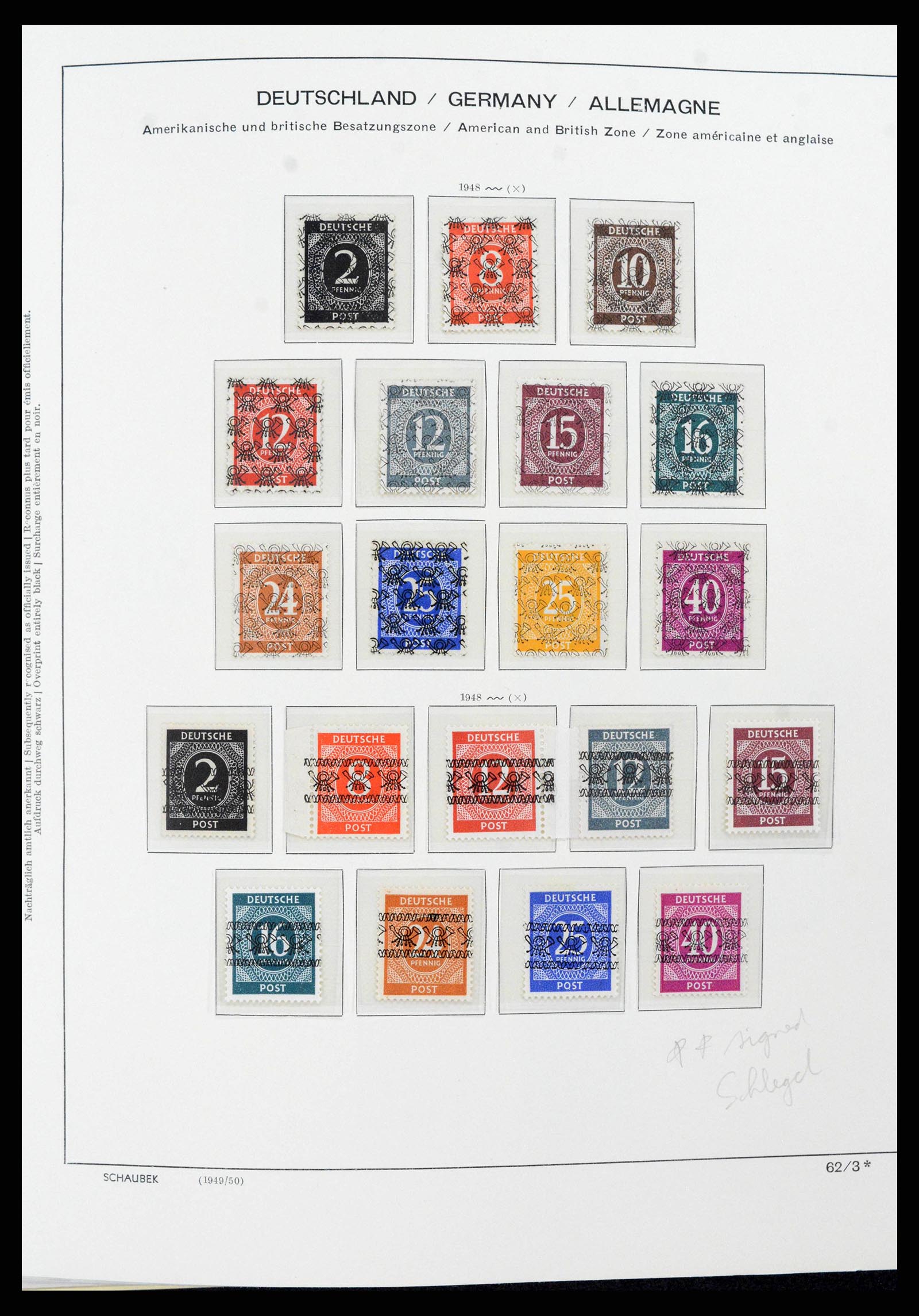 38125 0010 - Stamp collection 38125 Germany 1945-1974.