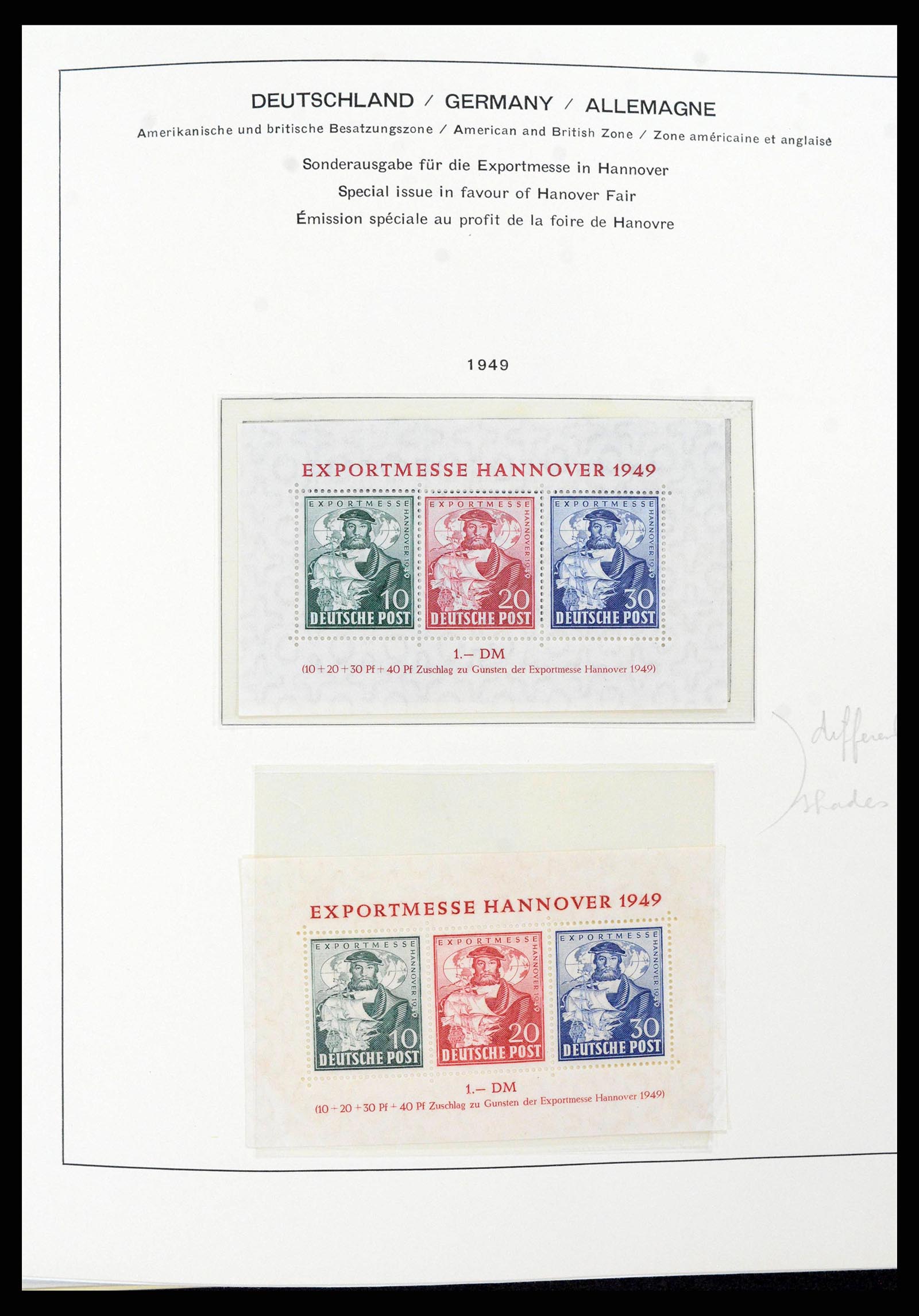 38125 0015 - Postzegelverzameling 38125 Duitsland 1945-1974.