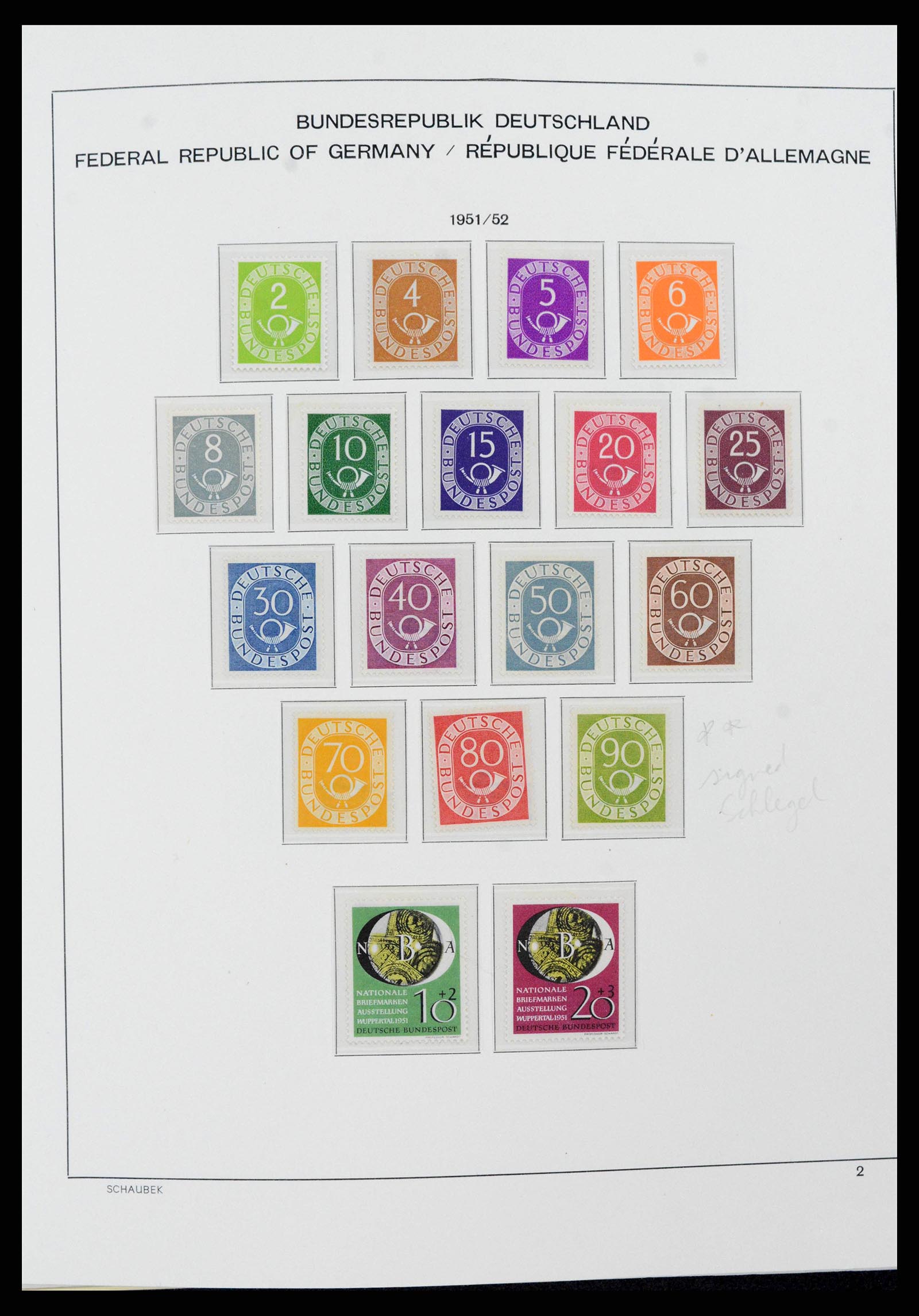 38125 0032 - Postzegelverzameling 38125 Duitsland 1945-1974.