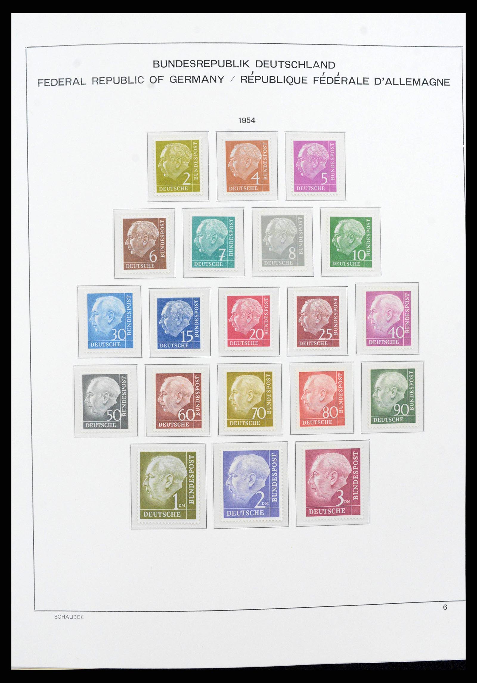 38125 0036 - Stamp collection 38125 Germany 1945-1974.