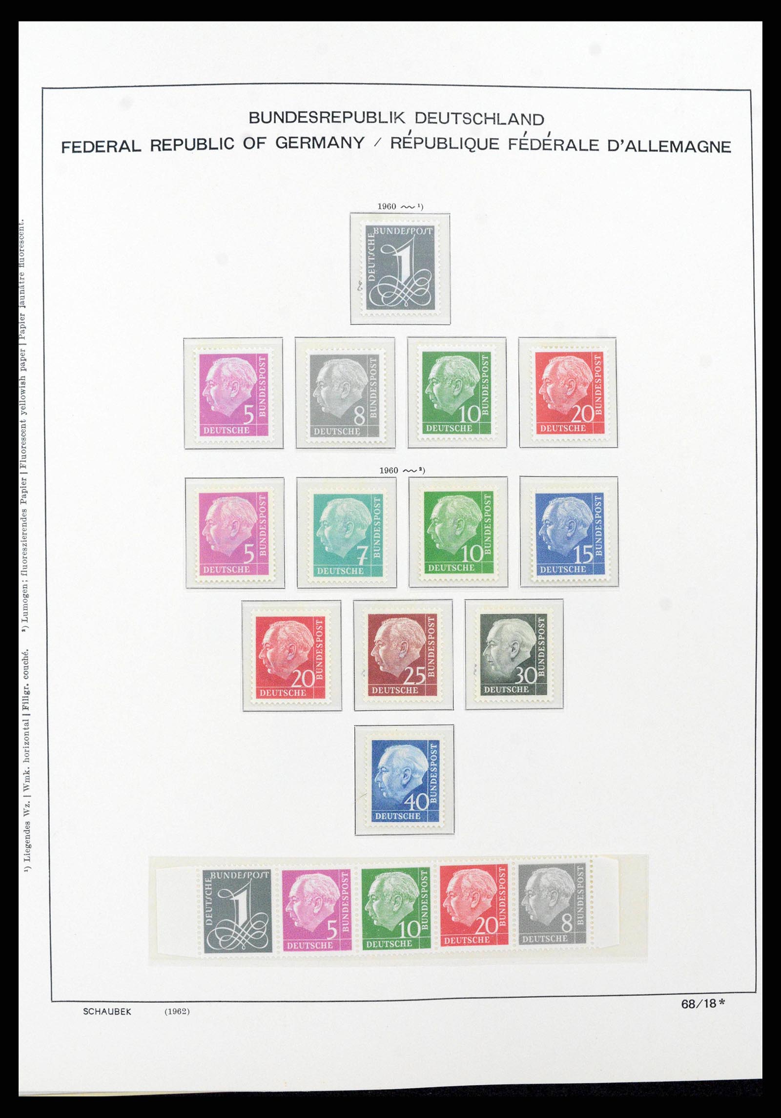 38125 0051 - Stamp collection 38125 Germany 1945-1974.
