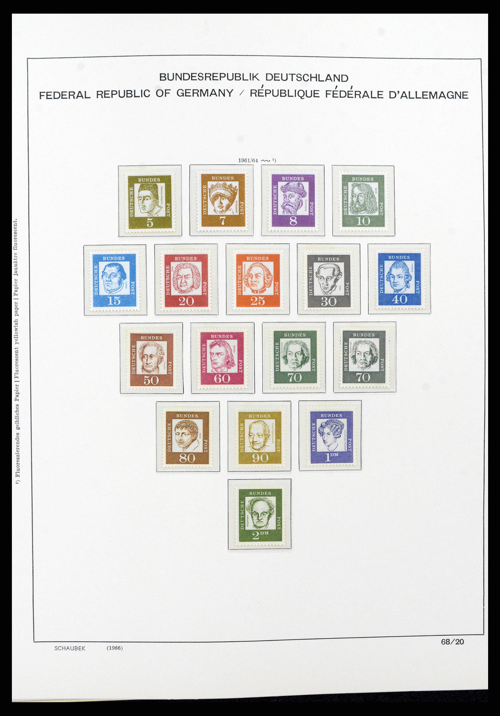 38125 0053 - Stamp collection 38125 Germany 1945-1974.