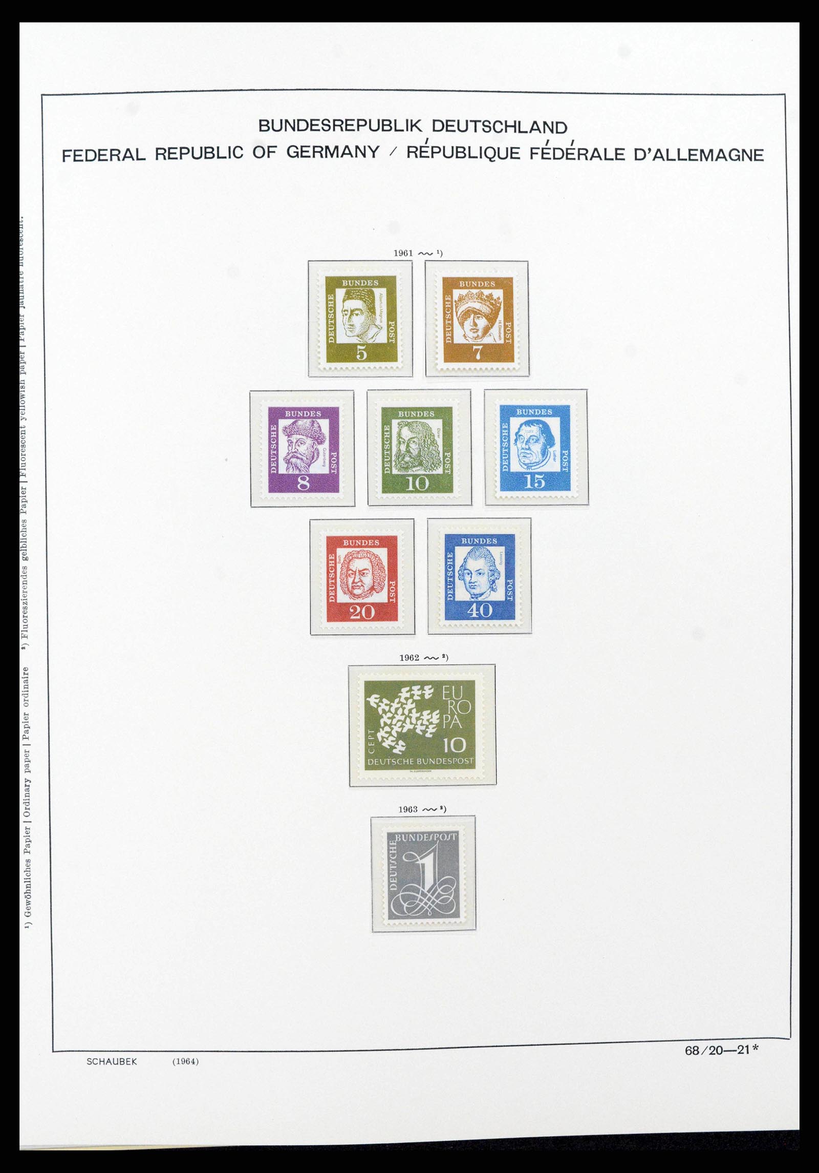 38125 0055 - Postzegelverzameling 38125 Duitsland 1945-1974.