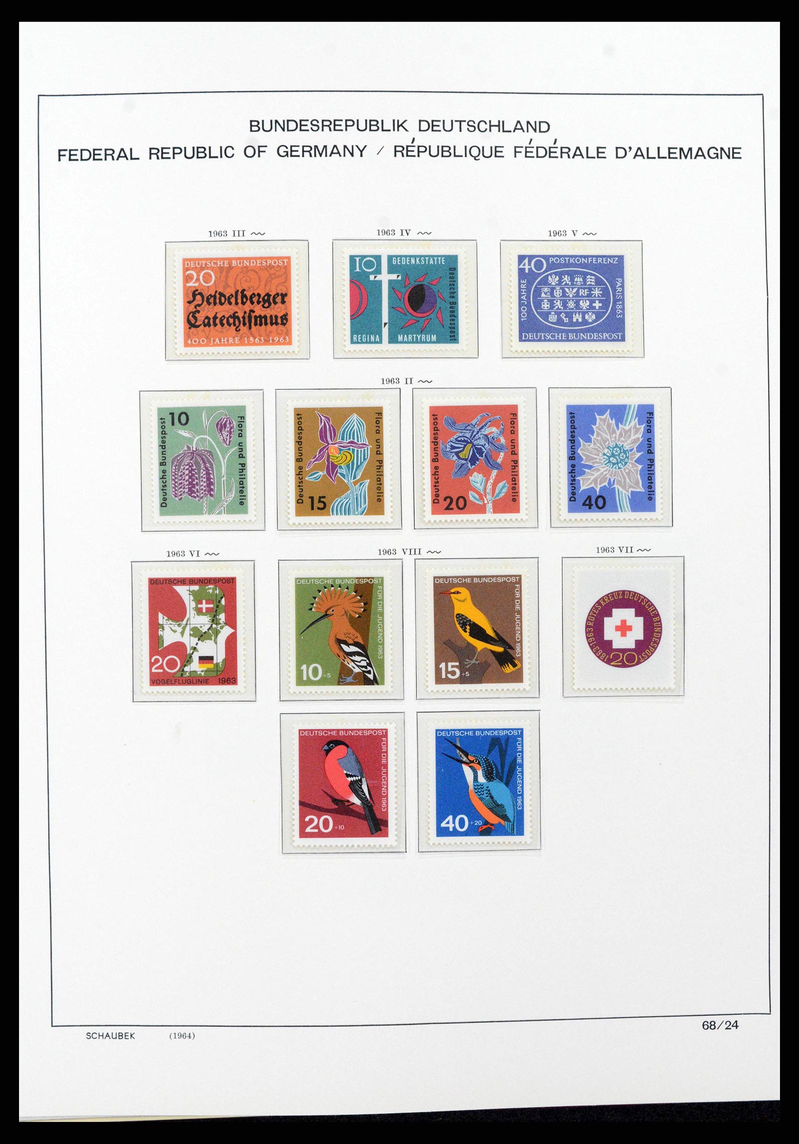 38125 0058 - Postzegelverzameling 38125 Duitsland 1945-1974.