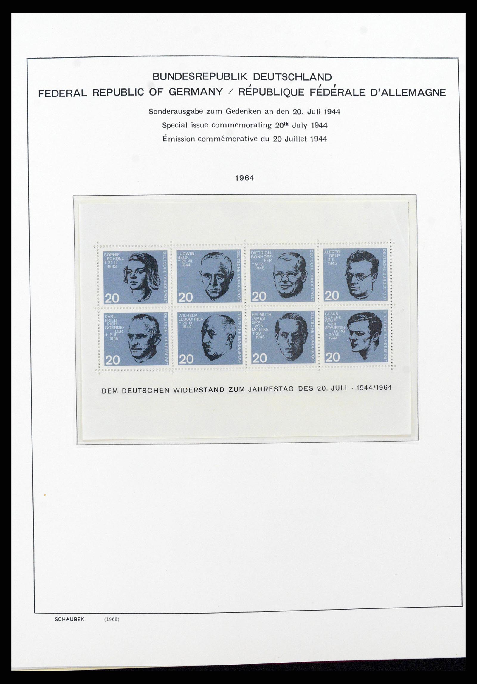 38125 0063 - Postzegelverzameling 38125 Duitsland 1945-1974.
