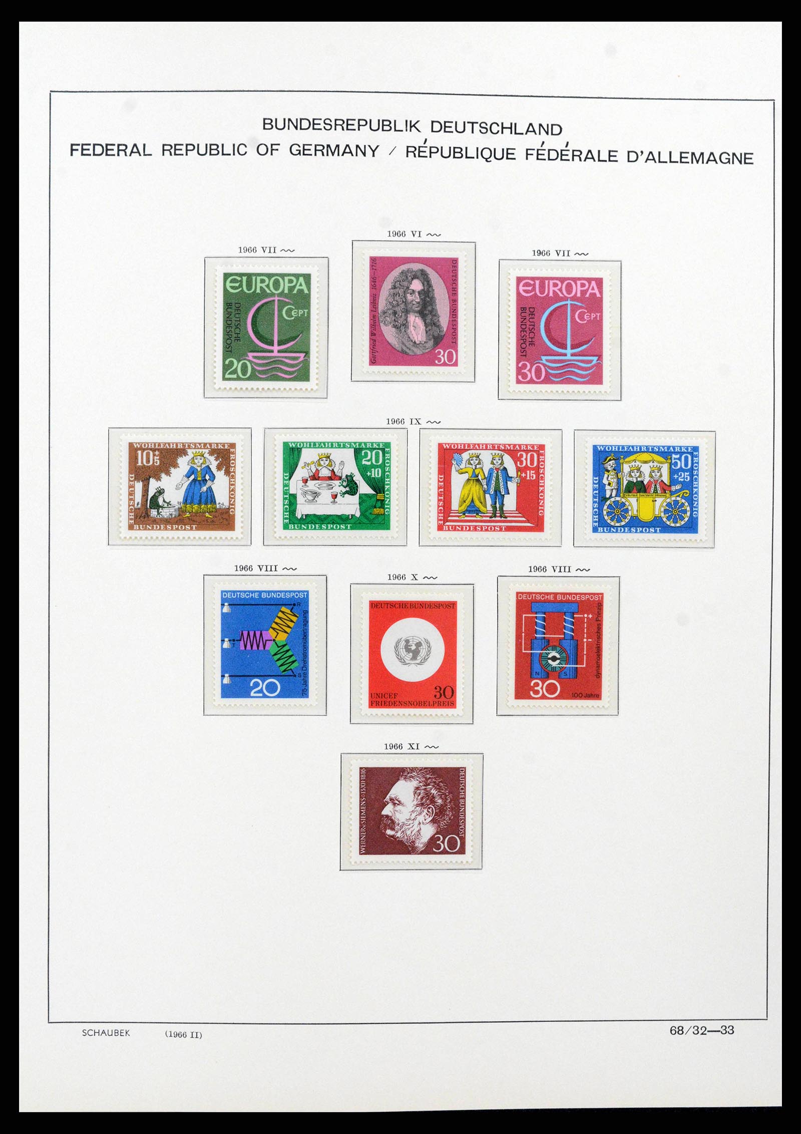 38125 0068 - Postzegelverzameling 38125 Duitsland 1945-1974.