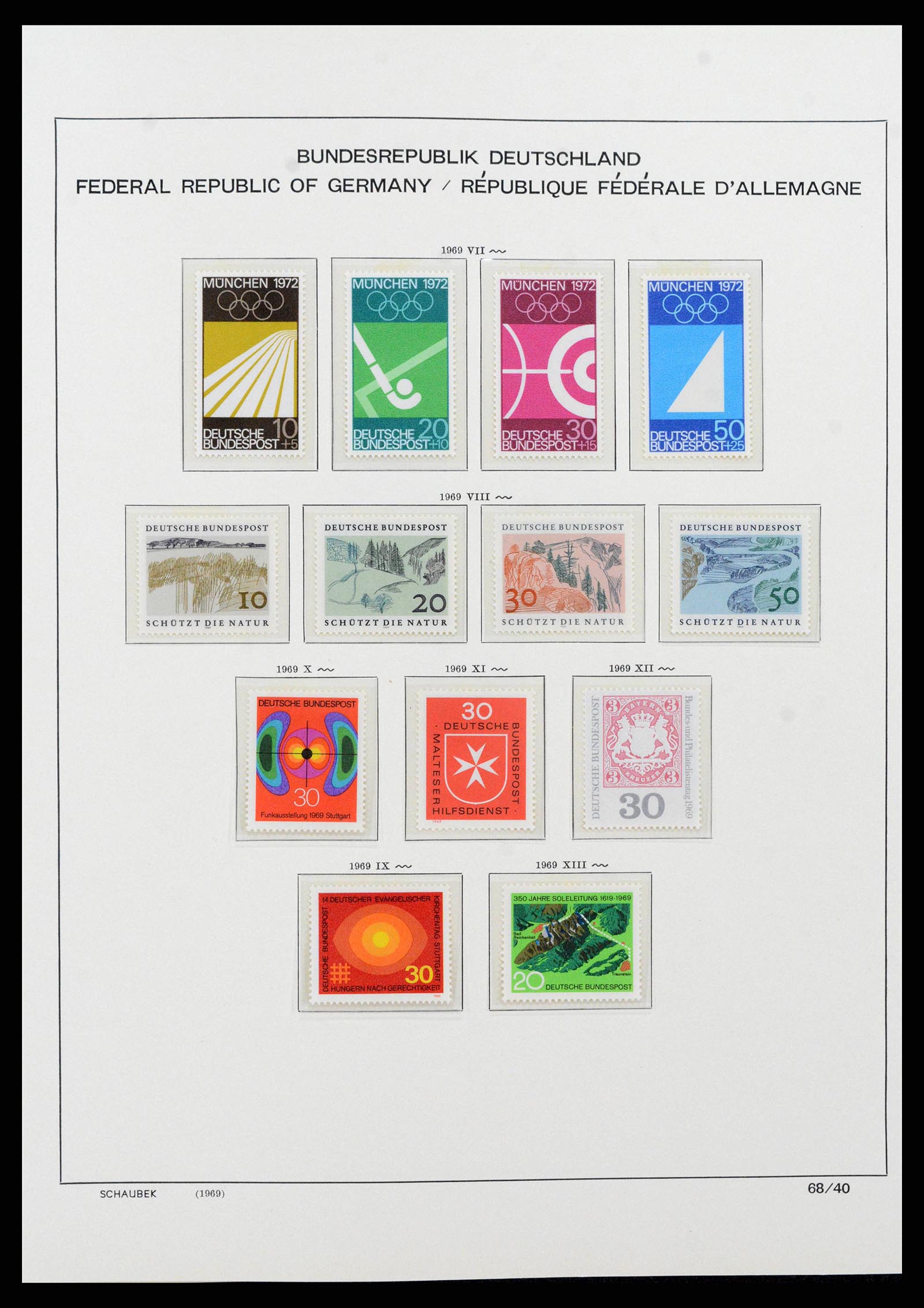 38125 0077 - Postzegelverzameling 38125 Duitsland 1945-1974.