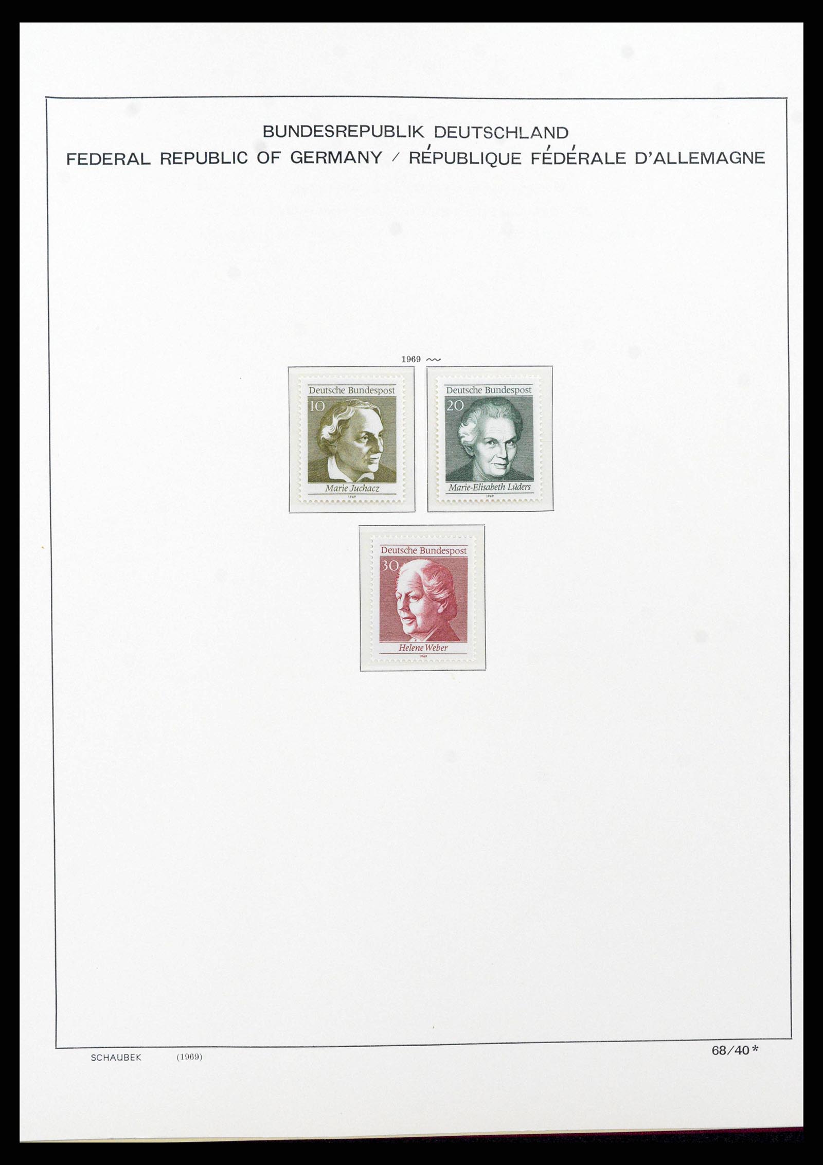 38125 0078 - Postzegelverzameling 38125 Duitsland 1945-1974.