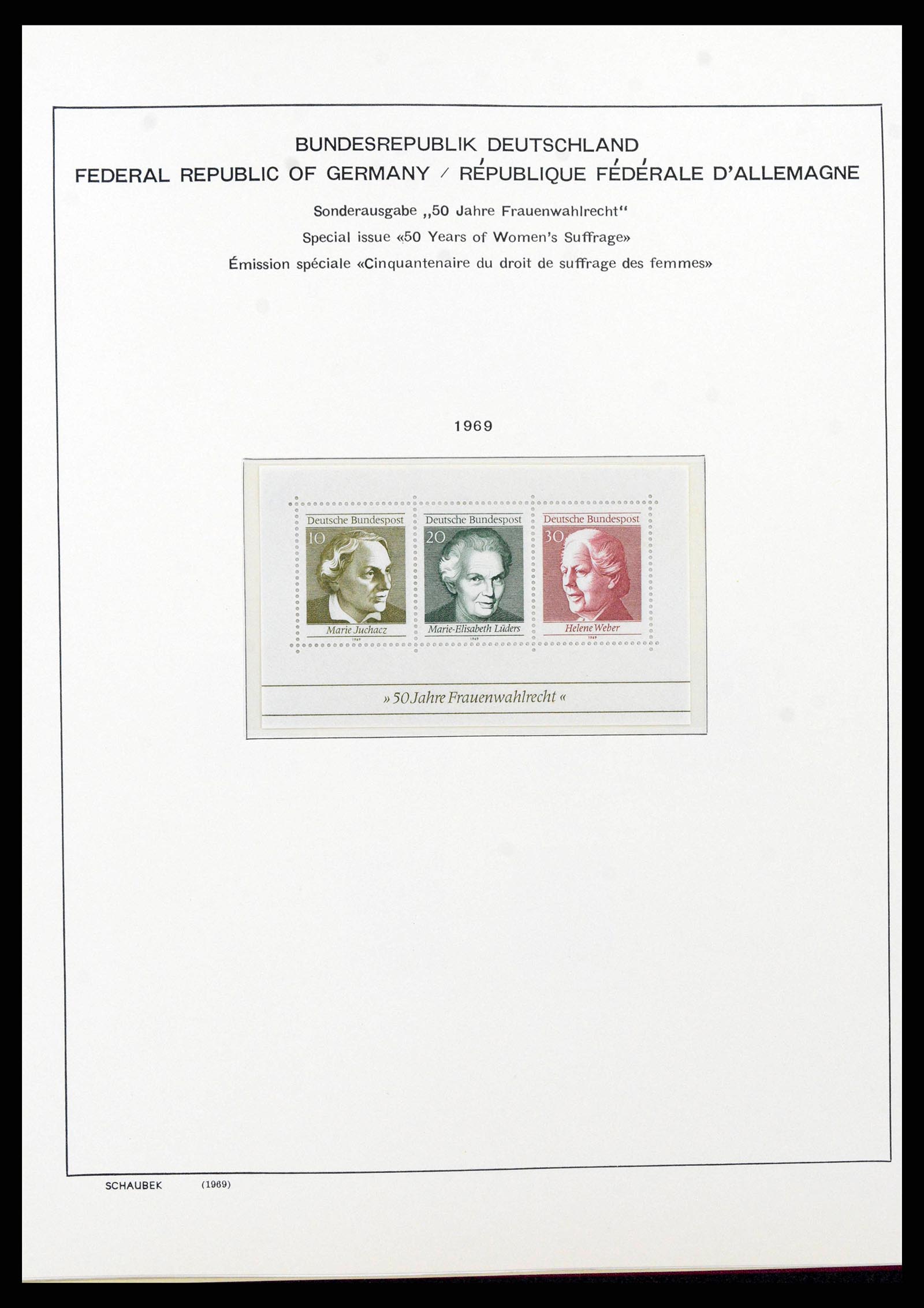 38125 0079 - Postzegelverzameling 38125 Duitsland 1945-1974.