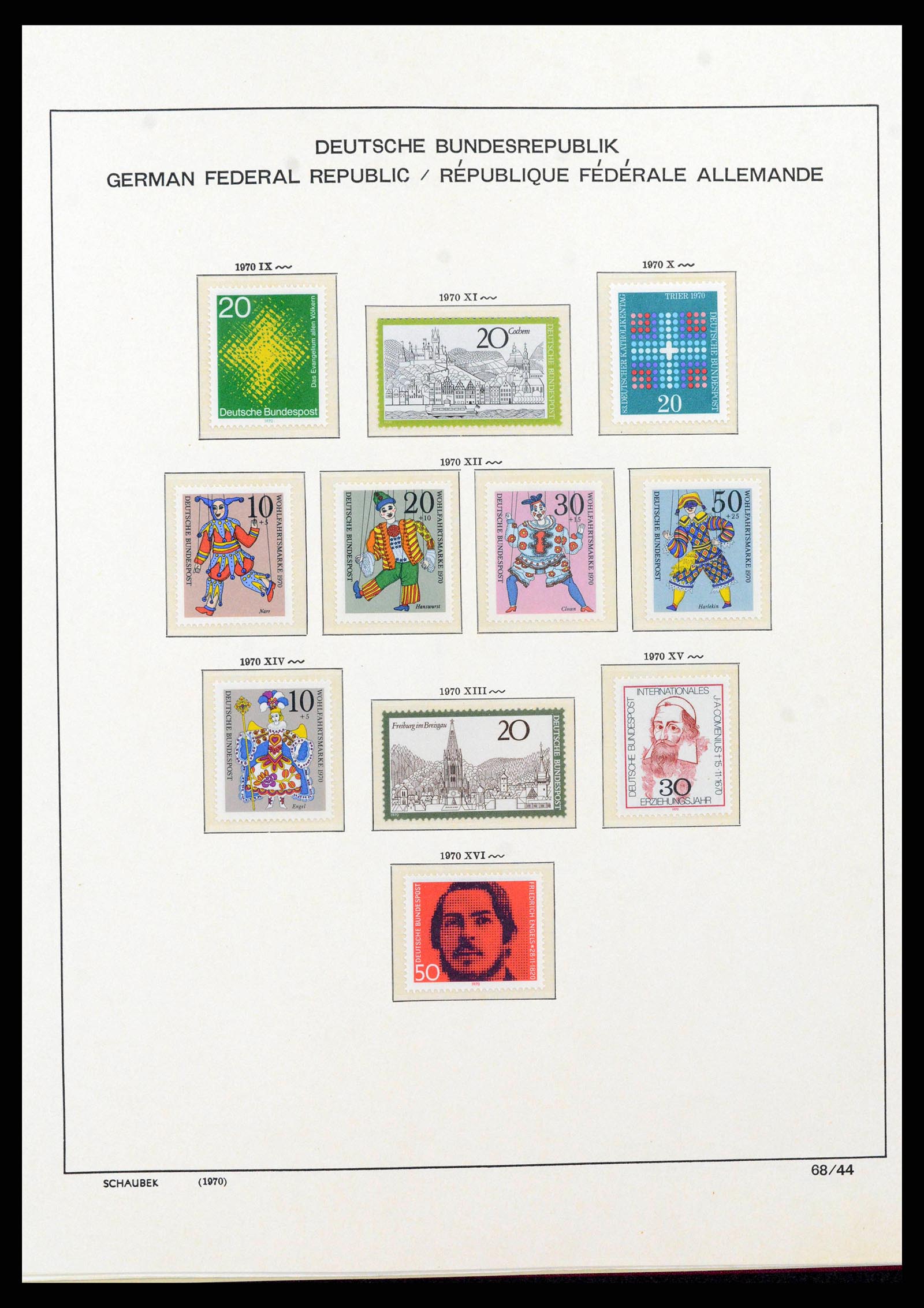 38125 0083 - Postzegelverzameling 38125 Duitsland 1945-1974.