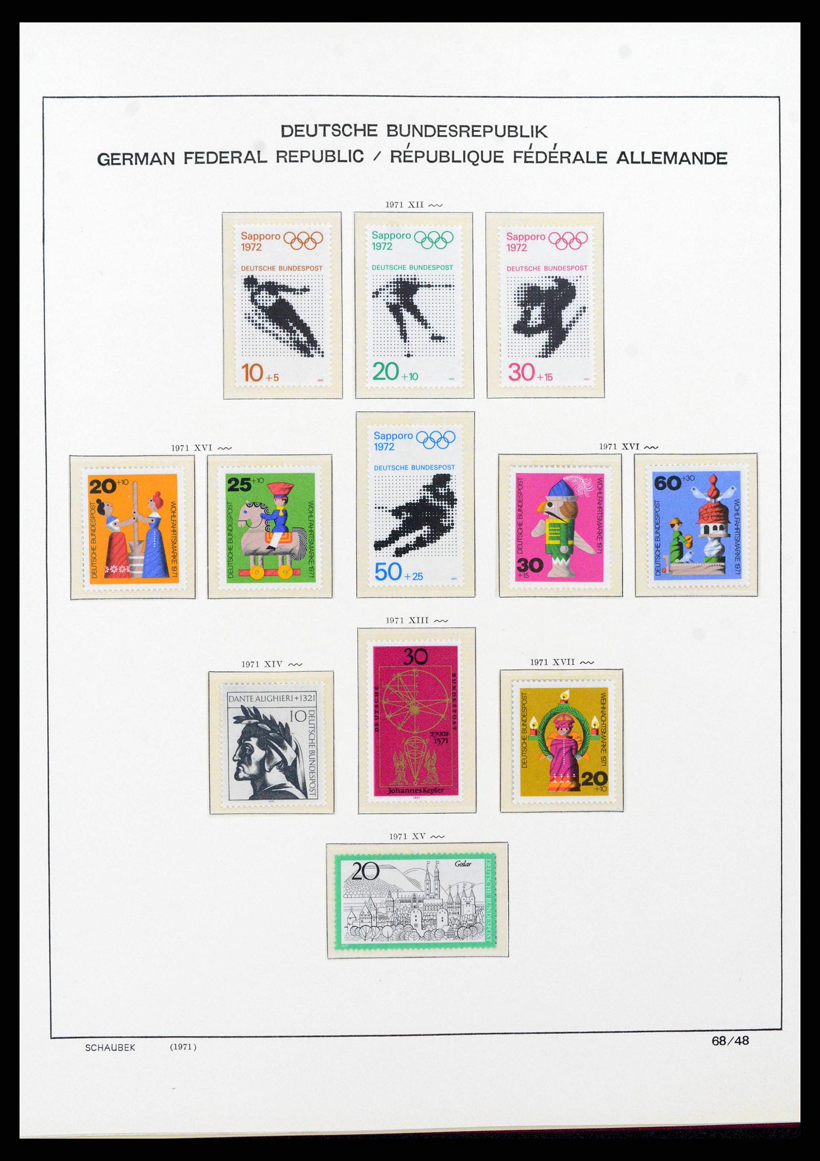38125 0087 - Postzegelverzameling 38125 Duitsland 1945-1974.