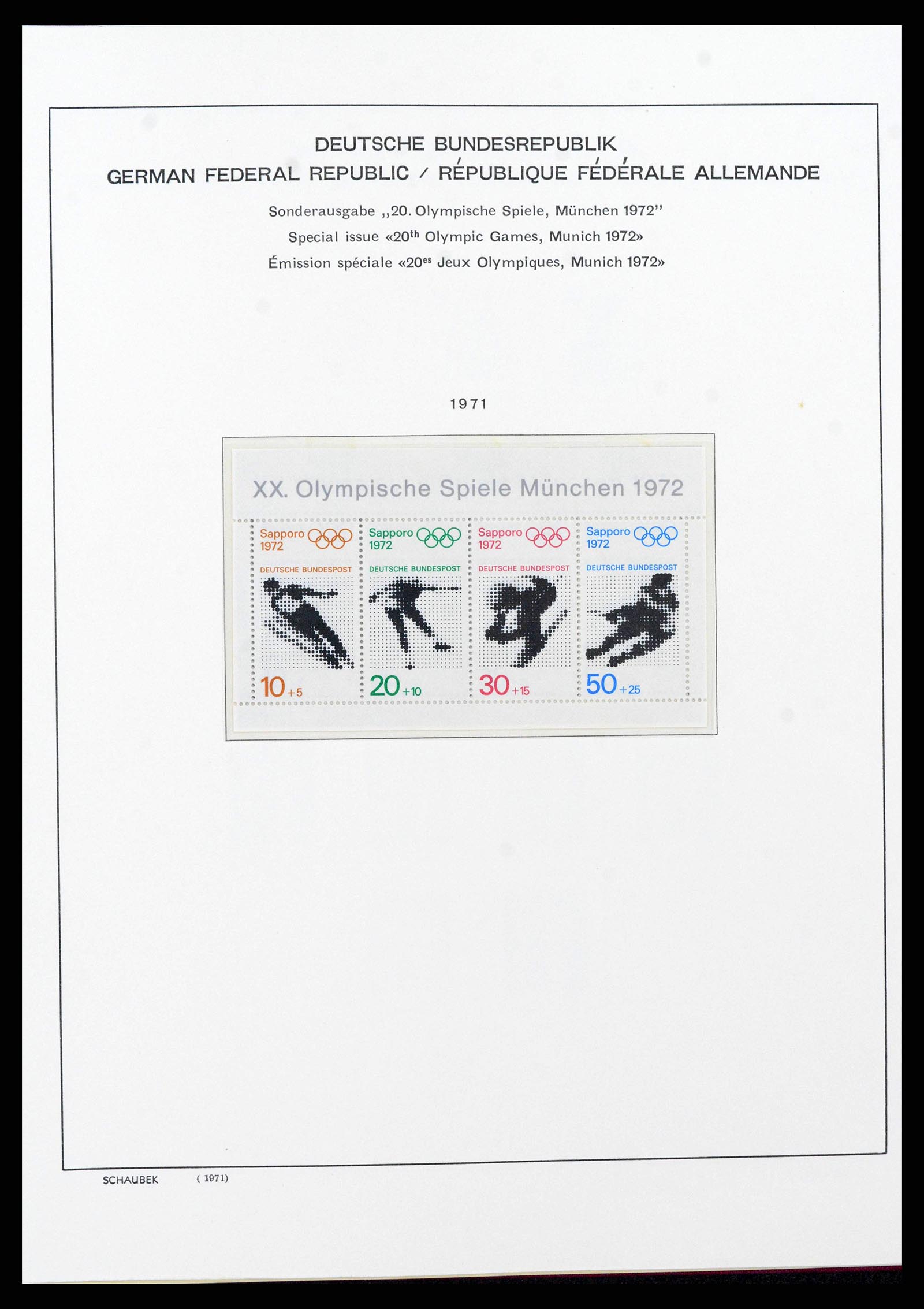 38125 0089 - Postzegelverzameling 38125 Duitsland 1945-1974.