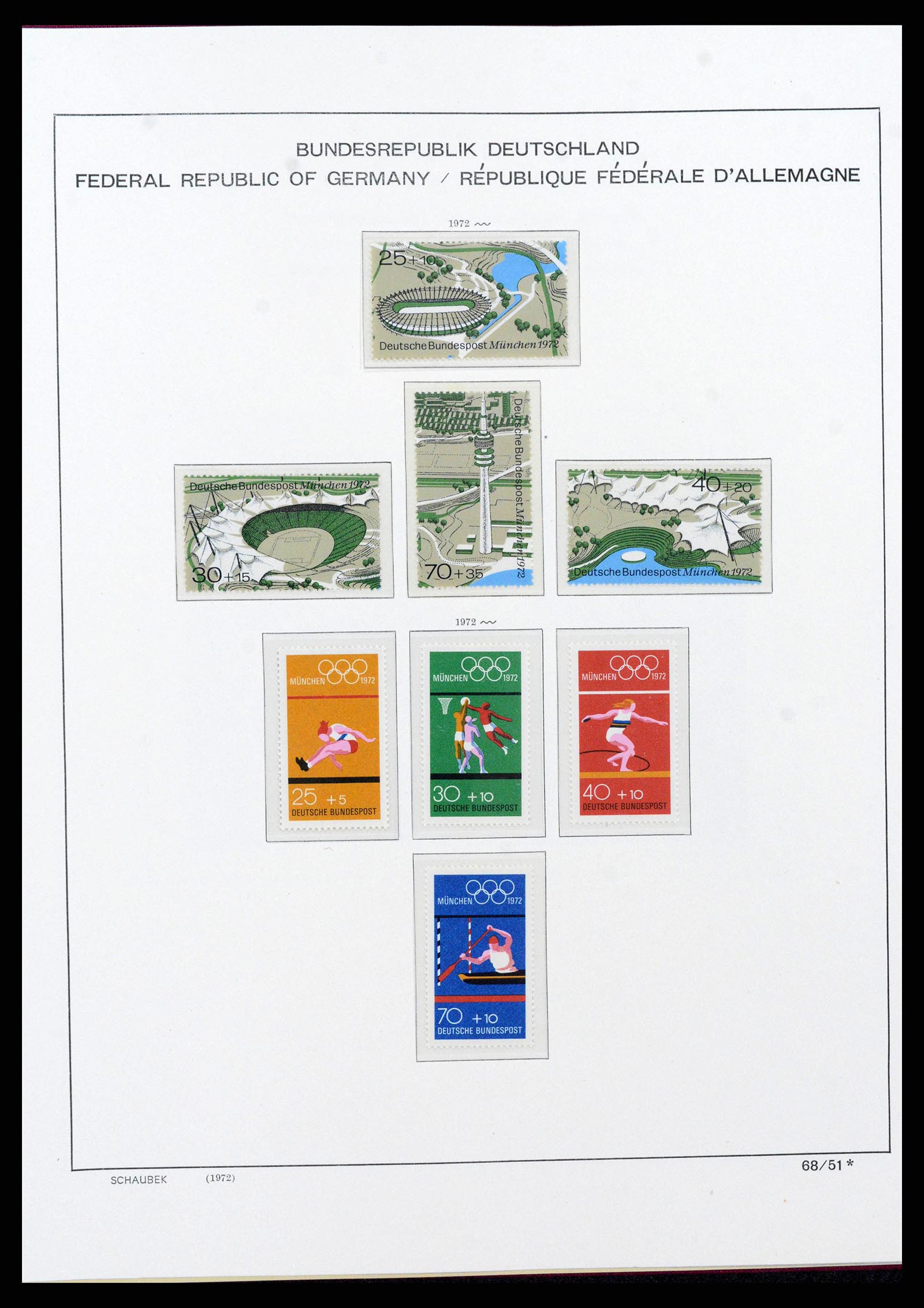 38125 0094 - Postzegelverzameling 38125 Duitsland 1945-1974.