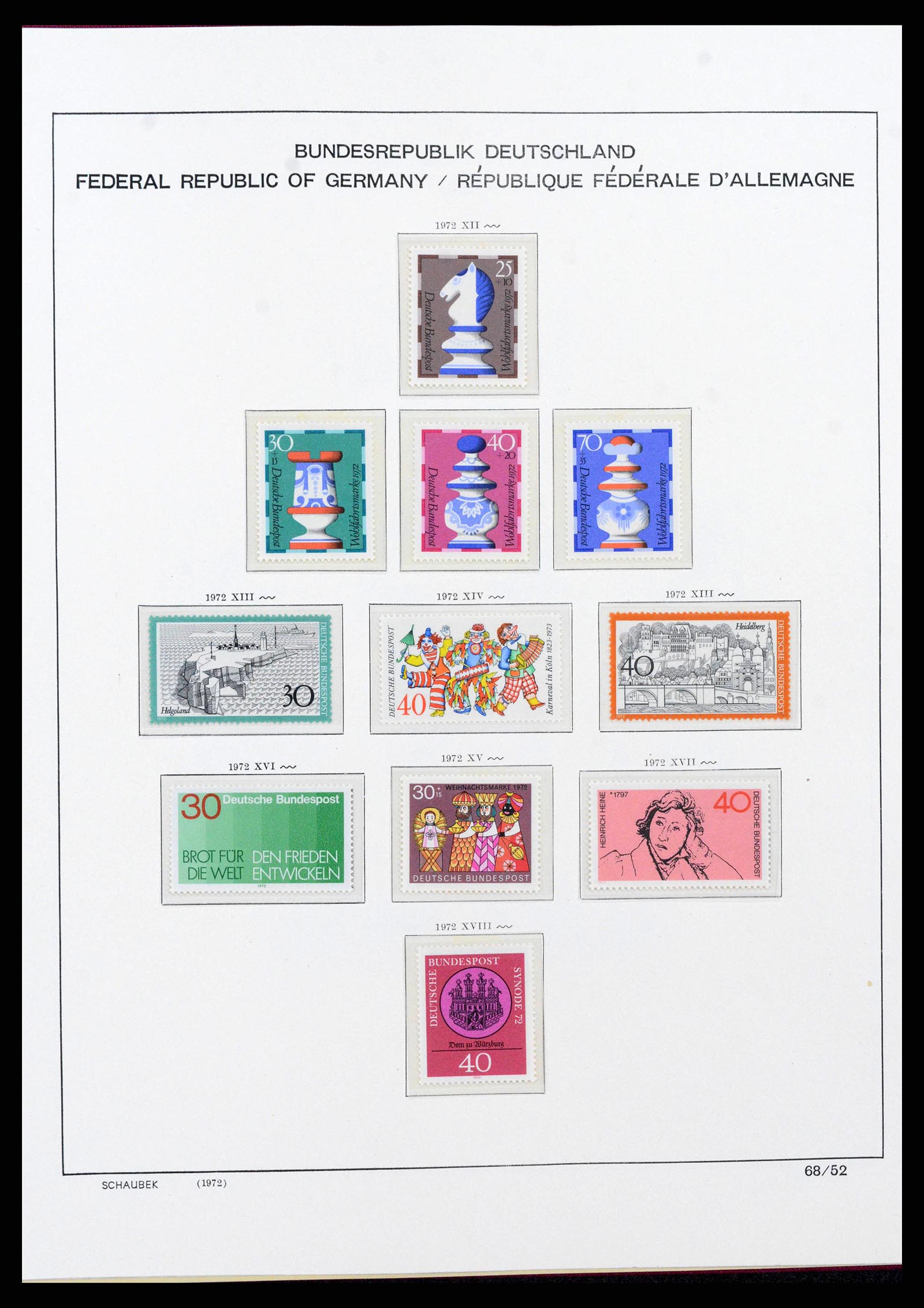 38125 0097 - Postzegelverzameling 38125 Duitsland 1945-1974.