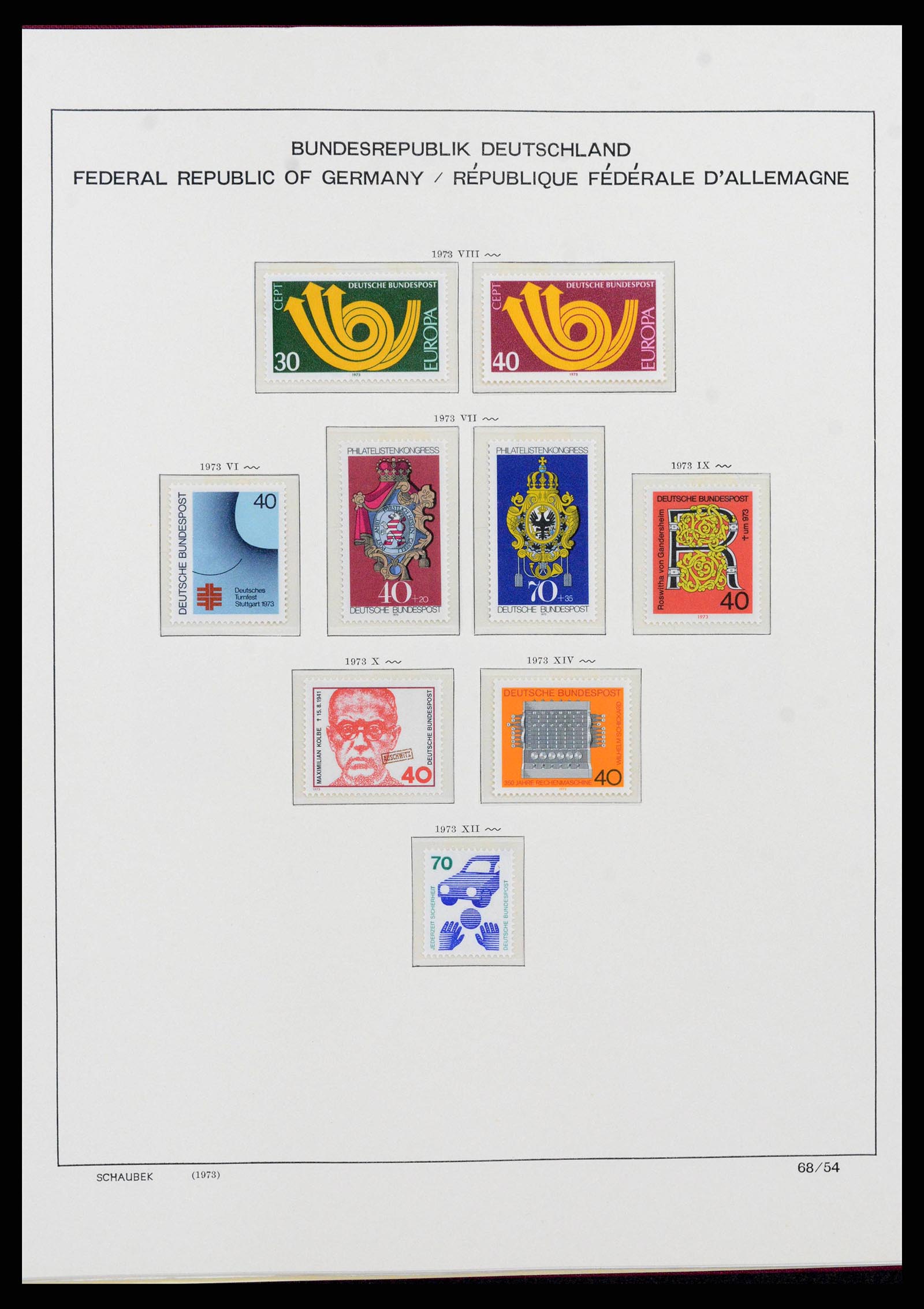 38125 0099 - Postzegelverzameling 38125 Duitsland 1945-1974.