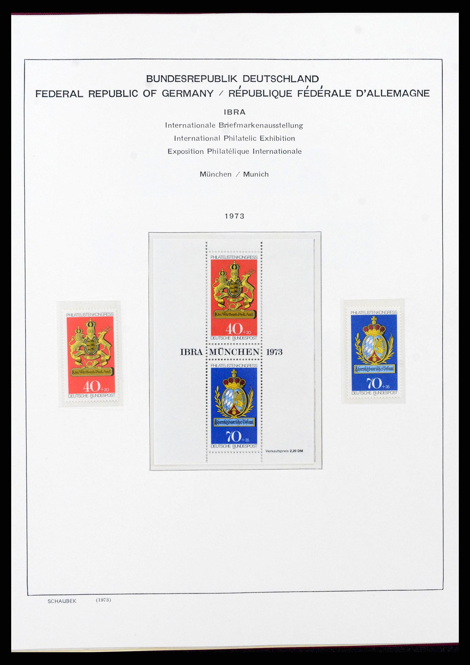 38125 0100 - Postzegelverzameling 38125 Duitsland 1945-1974.