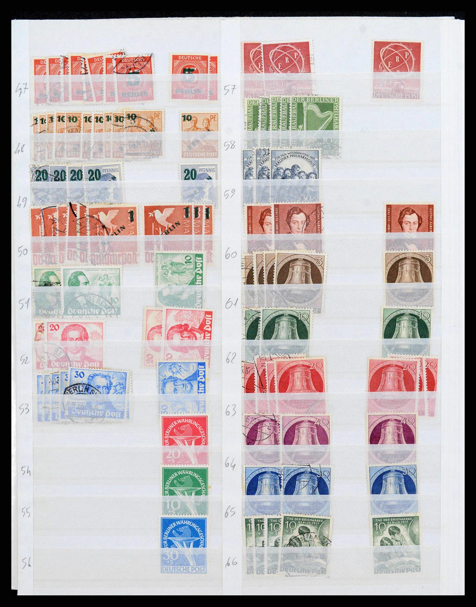 38126 0004 - Postzegelverzameling 38126 Duitsland 1920-1990.