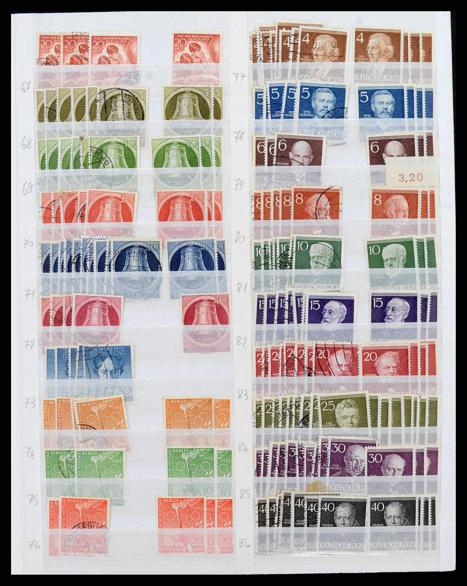 38126 0005 - Stamp collection 38126 Germany 1920-1990.