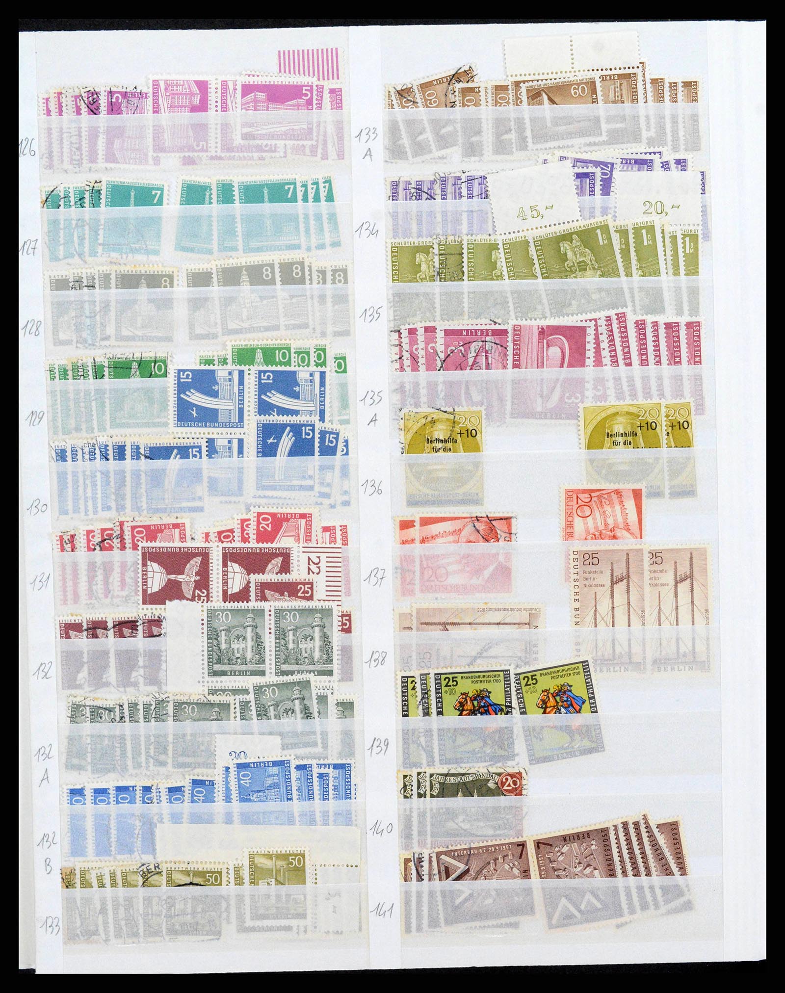 38126 0008 - Postzegelverzameling 38126 Duitsland 1920-1990.