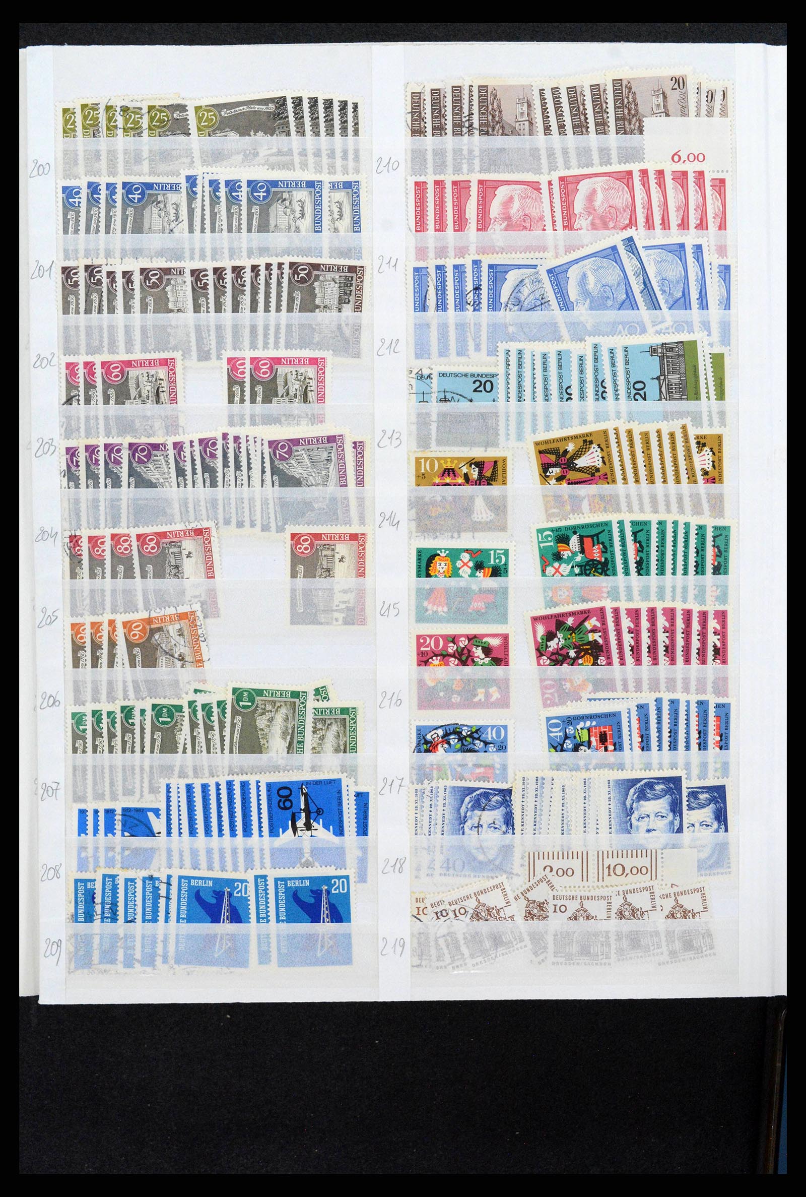 38126 0012 - Postzegelverzameling 38126 Duitsland 1920-1990.