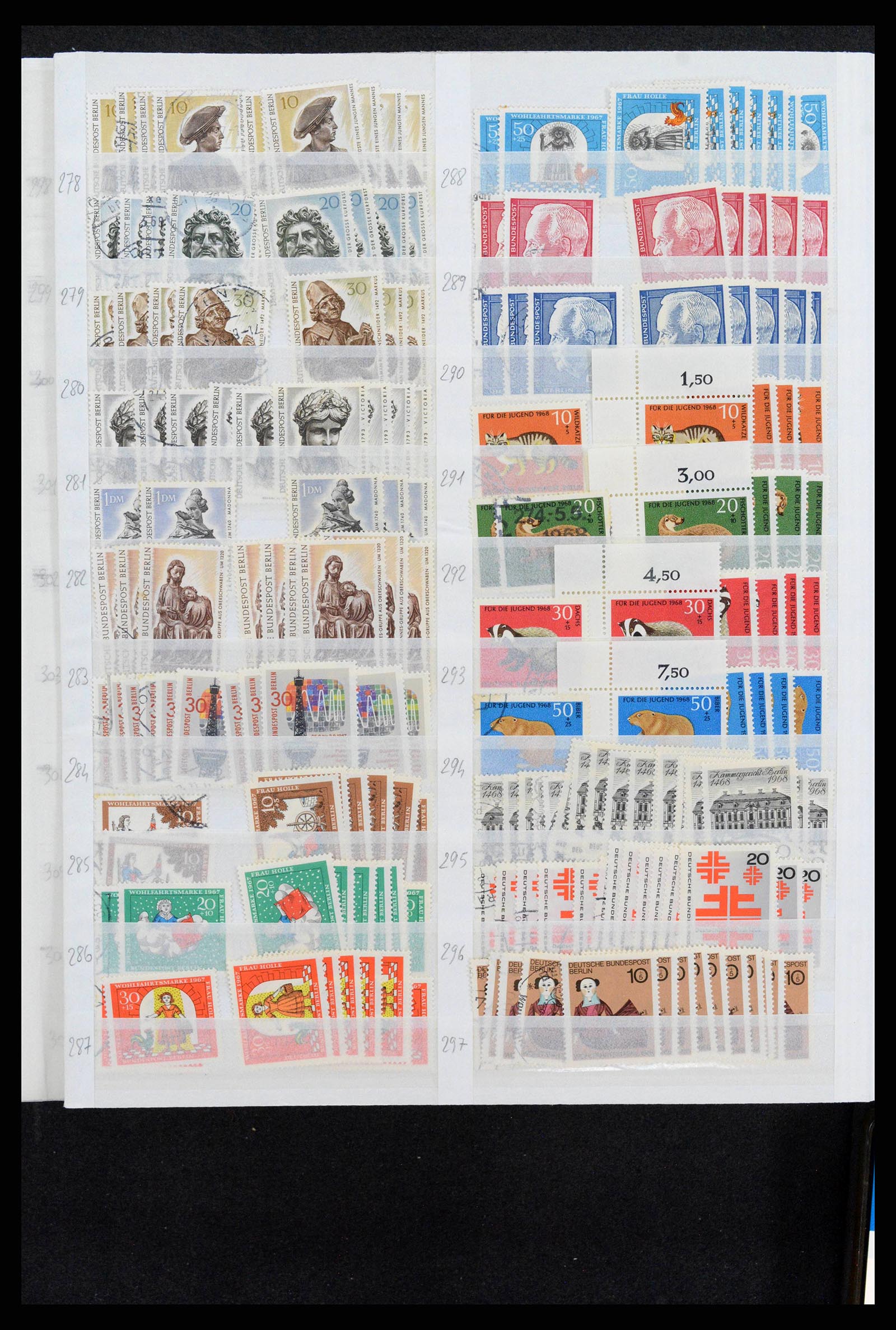 38126 0016 - Postzegelverzameling 38126 Duitsland 1920-1990.