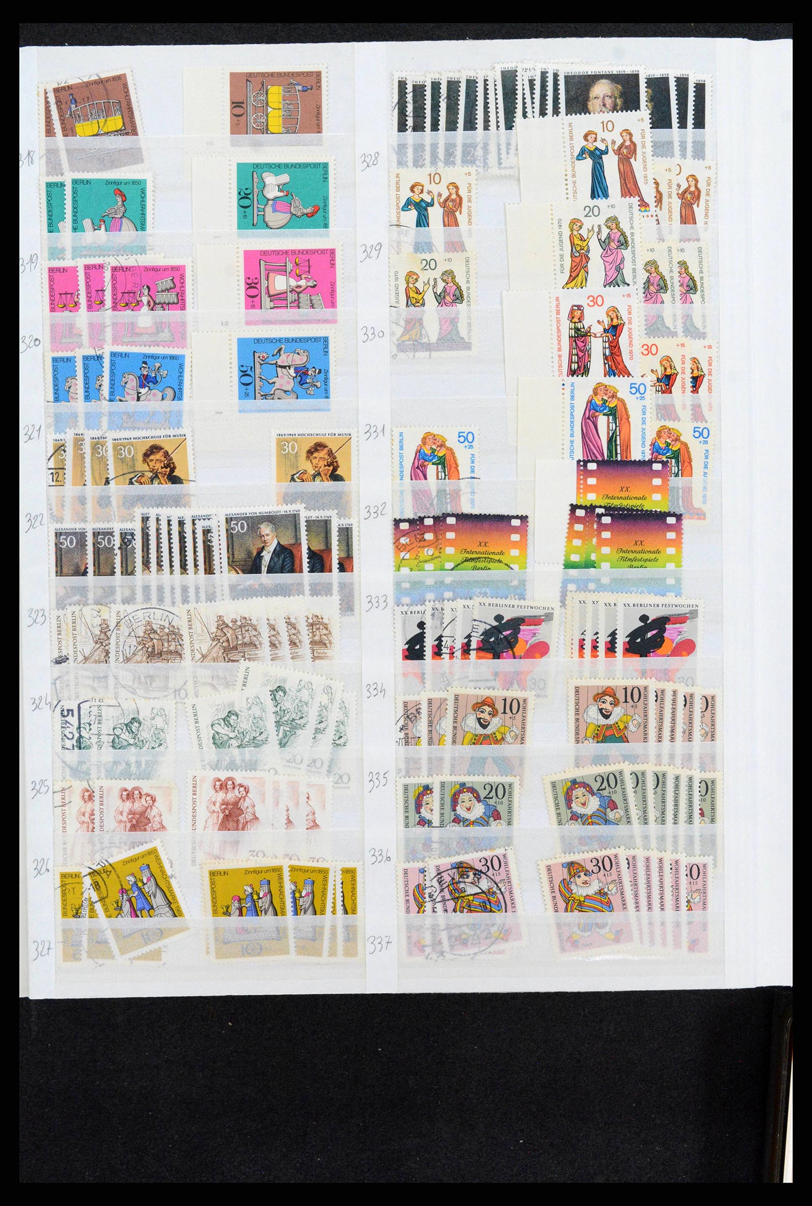 38126 0018 - Postzegelverzameling 38126 Duitsland 1920-1990.