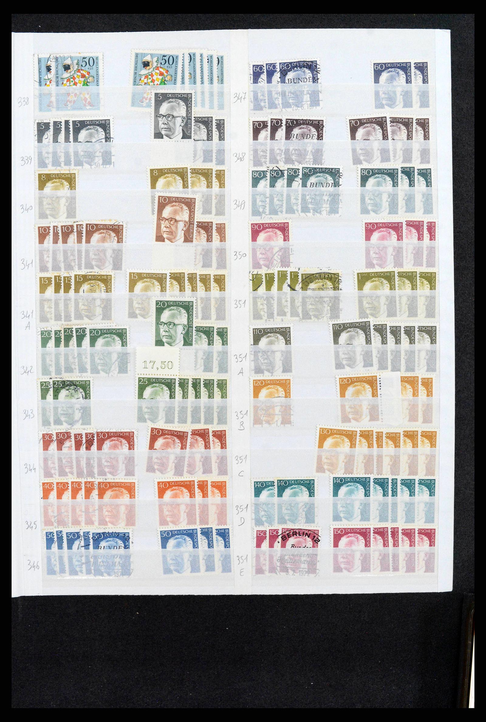 38126 0019 - Postzegelverzameling 38126 Duitsland 1920-1990.